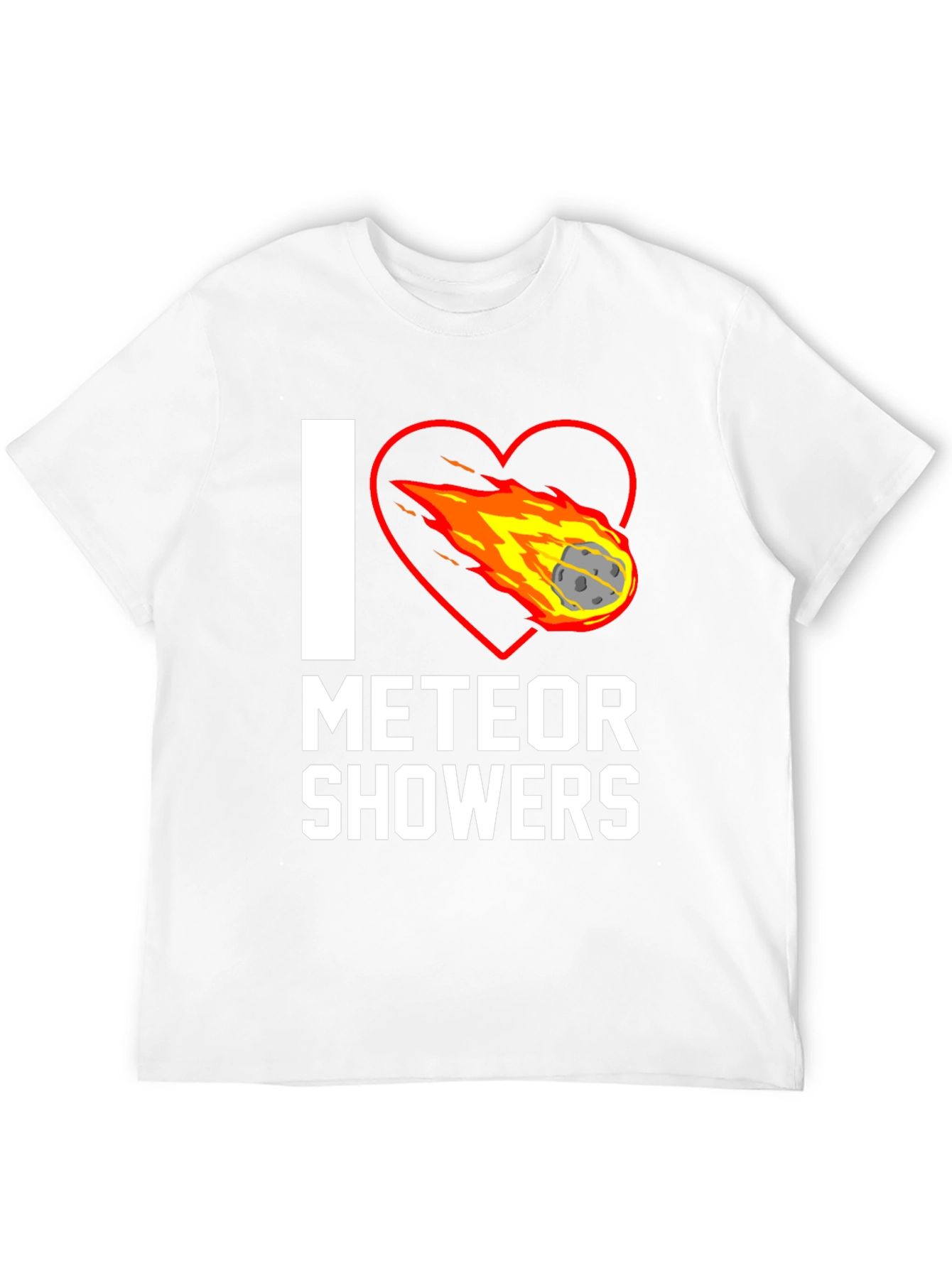 I Love Meteor Showers Graphic T-Shirt