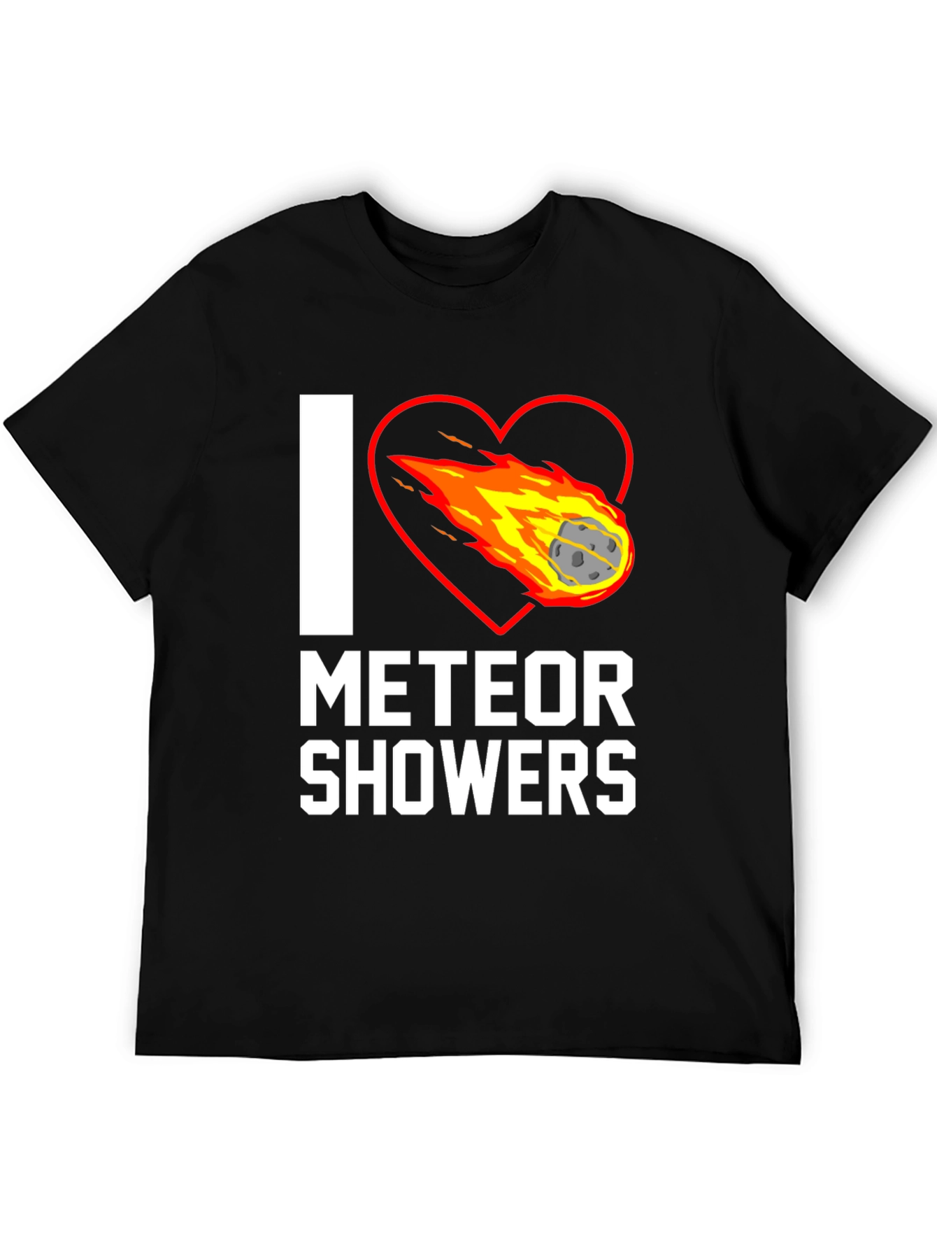 I Love Meteor Showers Graphic T-Shirt
