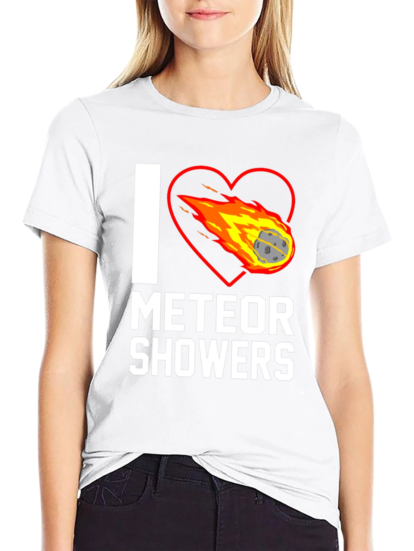 I Love Meteor Showers Graphic T-Shirt