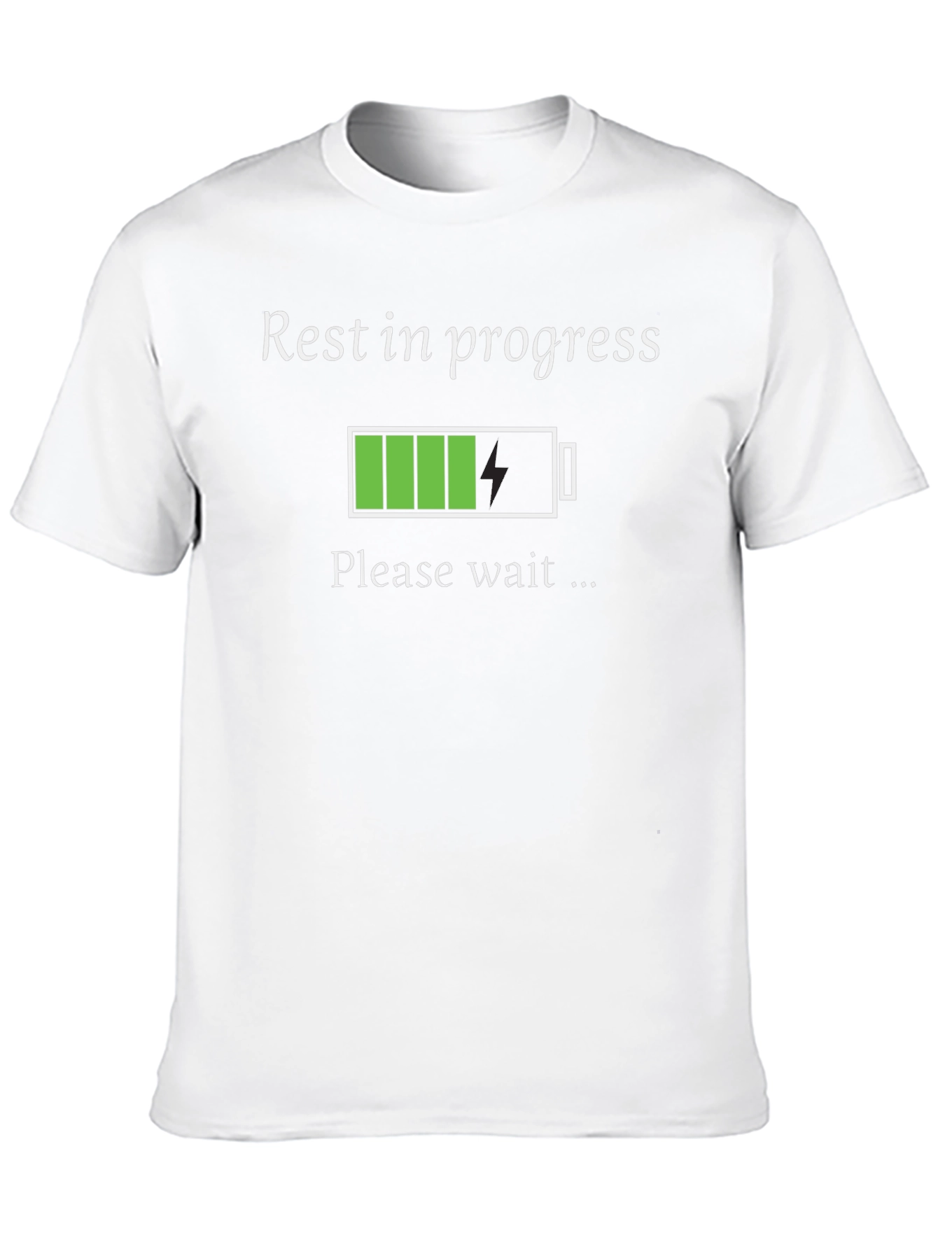 Rest in Progress Funny T-Shirt