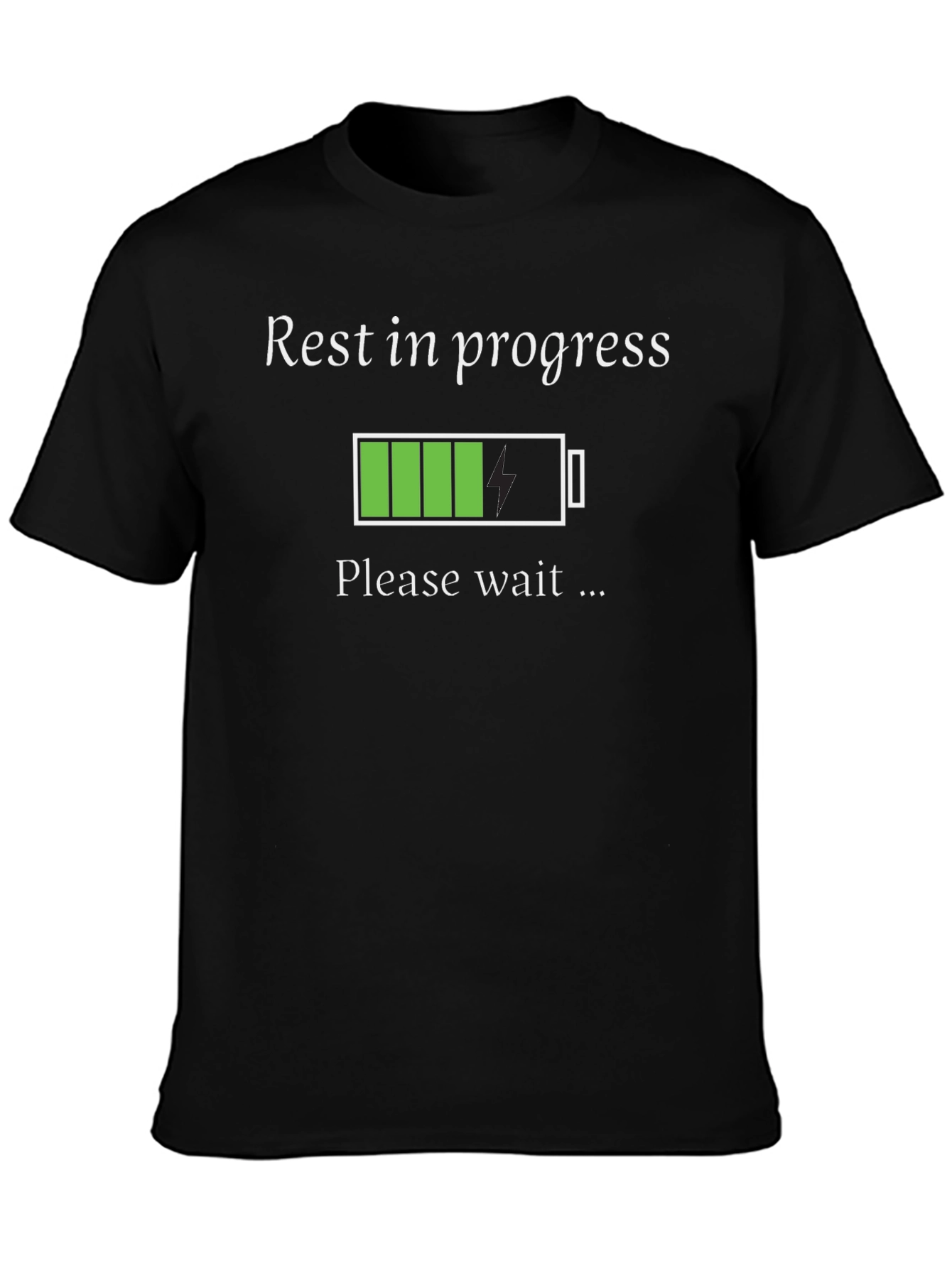 Rest in Progress Funny T-Shirt