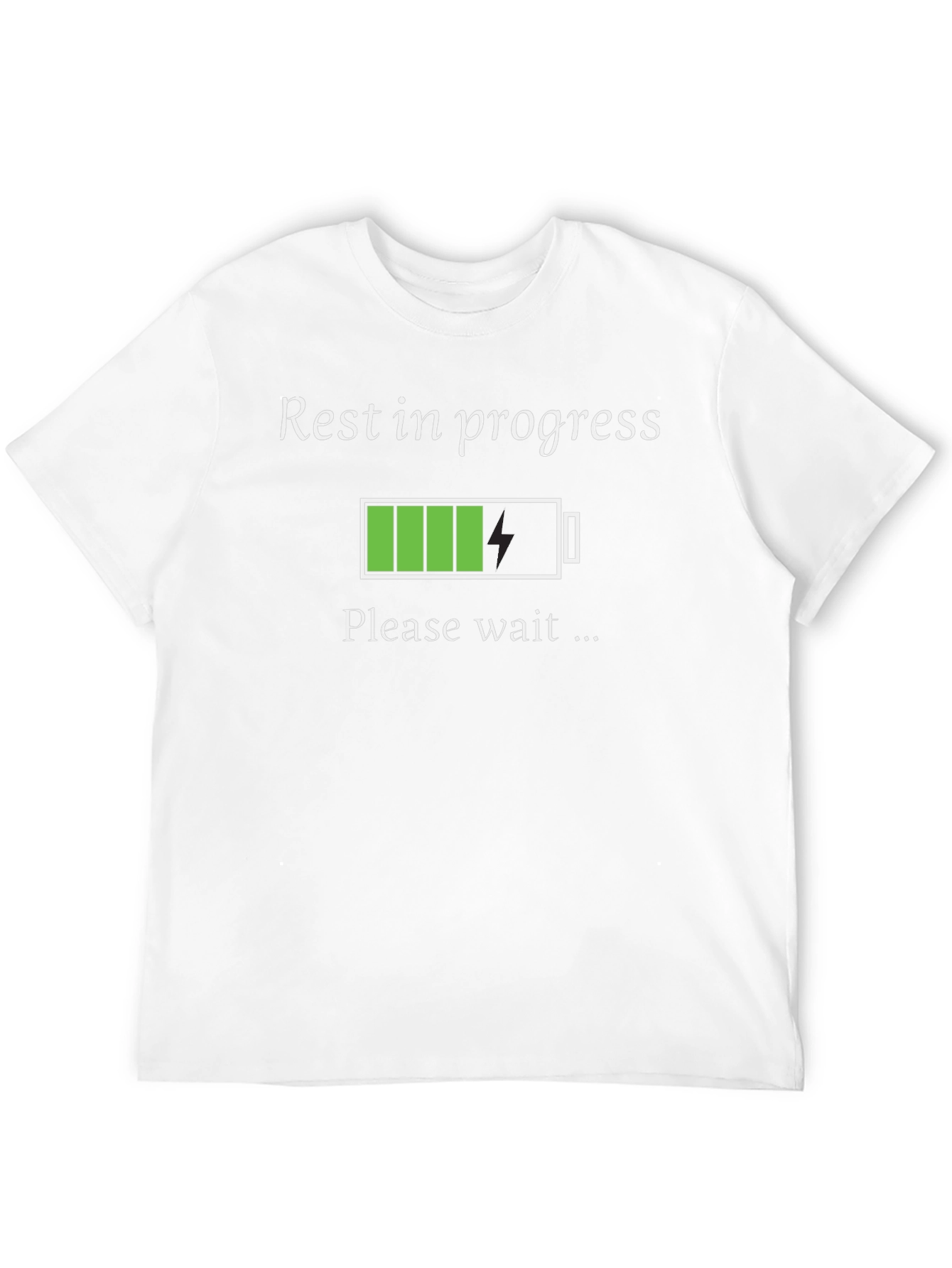 Rest in Progress Funny T-Shirt