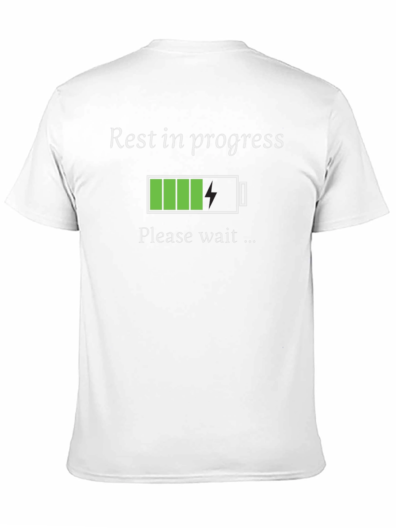 Rest in Progress Funny T-Shirt