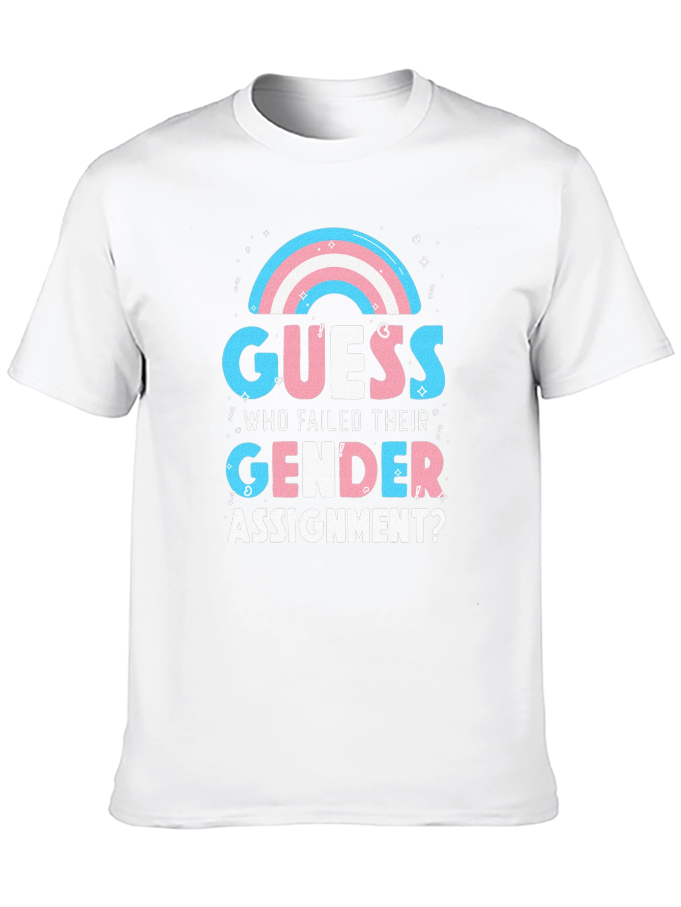 Gender Assignment T-Shirt | Funny Transgender Pride Tee