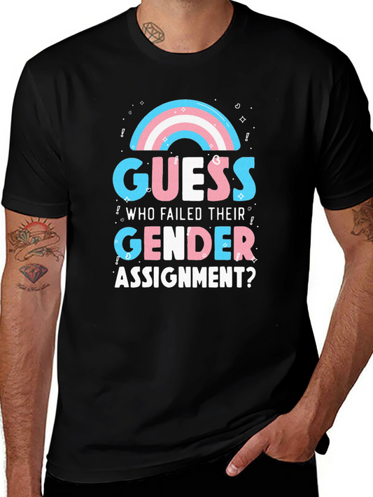 Gender Assignment T-Shirt | Funny Transgender Pride Tee