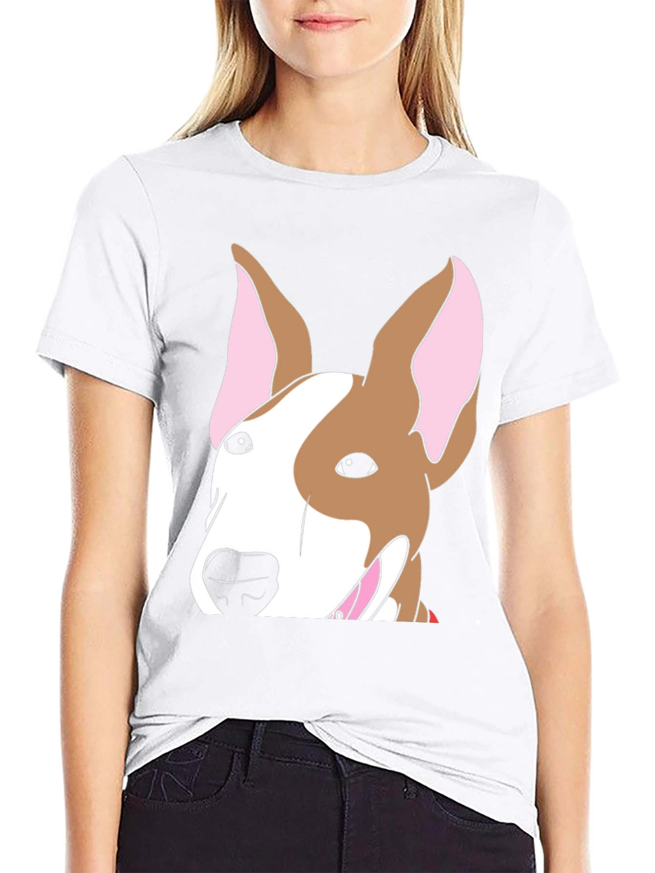 Bull Terrier Dog Graphic T-Shirt