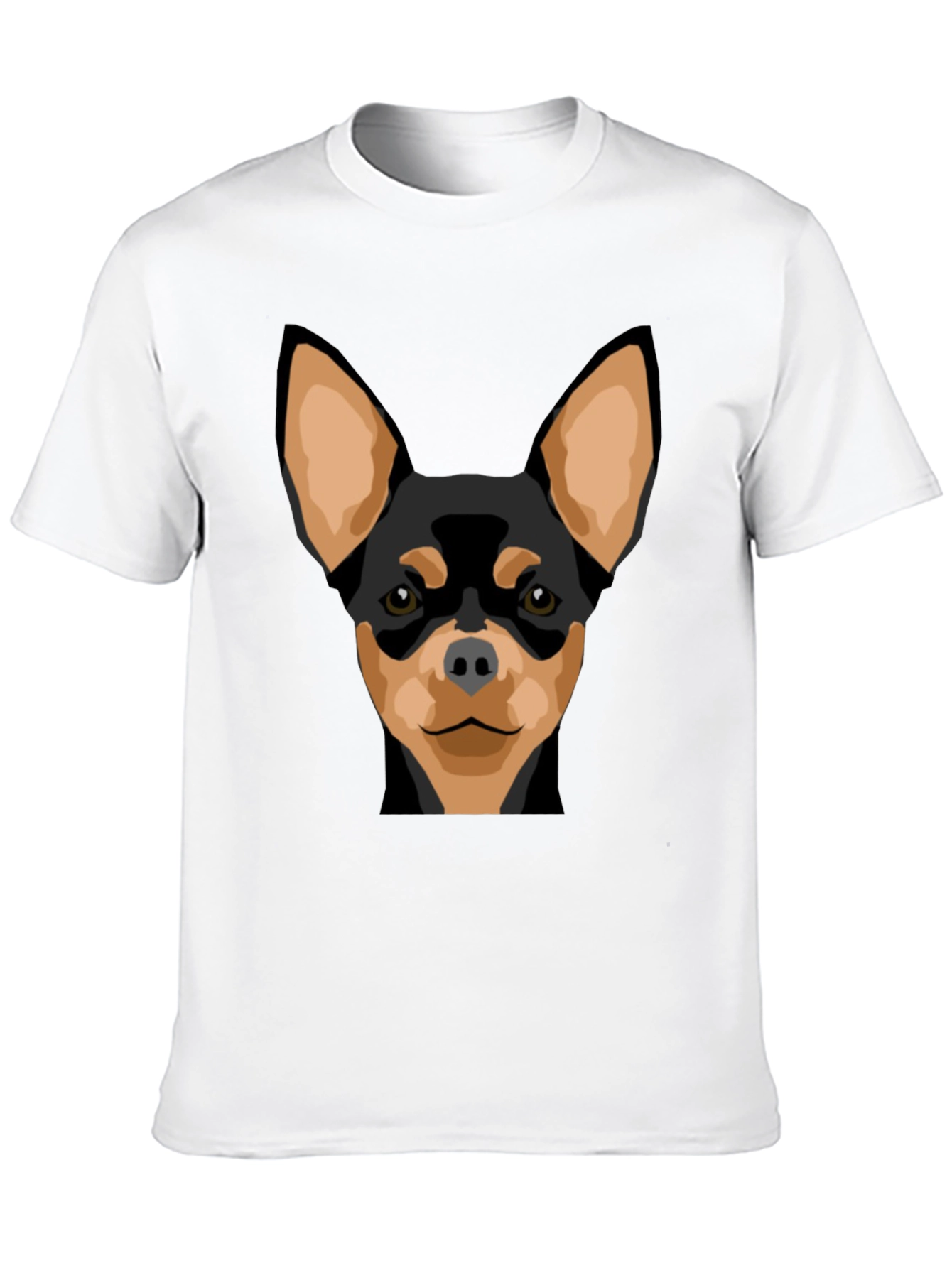 Dog Graphic Tee - Black T-Shirt with Dog Design