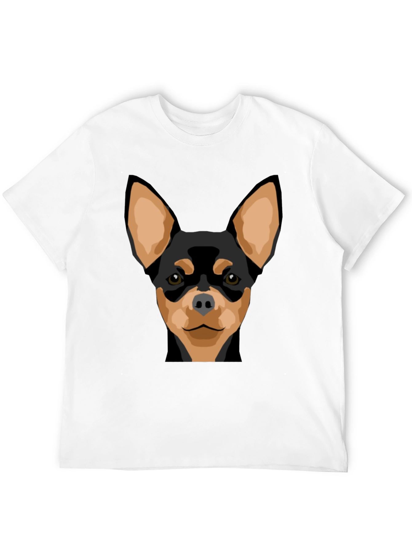 Dog Graphic Tee - Black T-Shirt with Dog Design