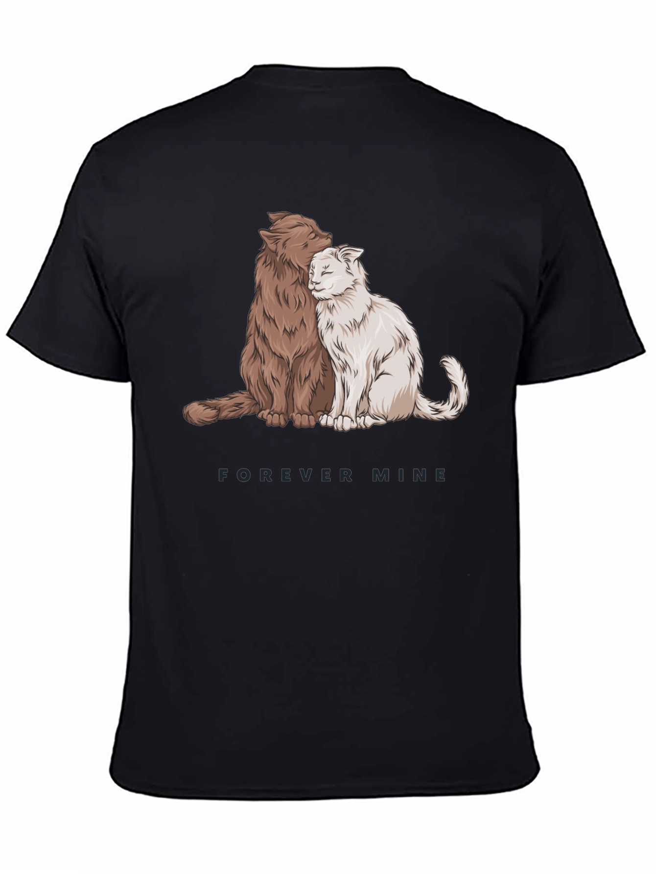 Forever Mine Cat Graphic T-Shirt