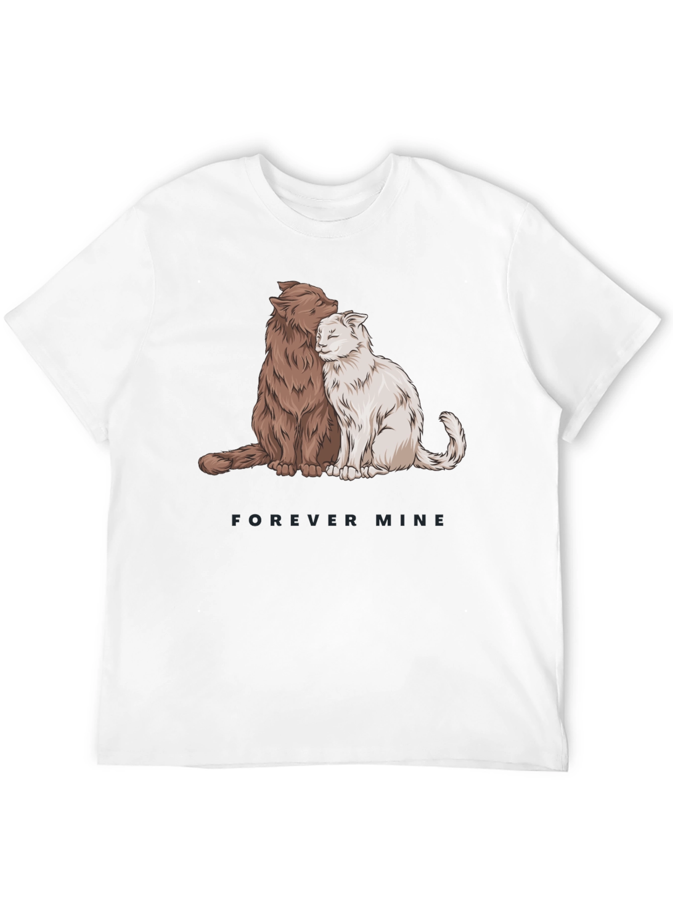 Forever Mine Cat Graphic T-Shirt