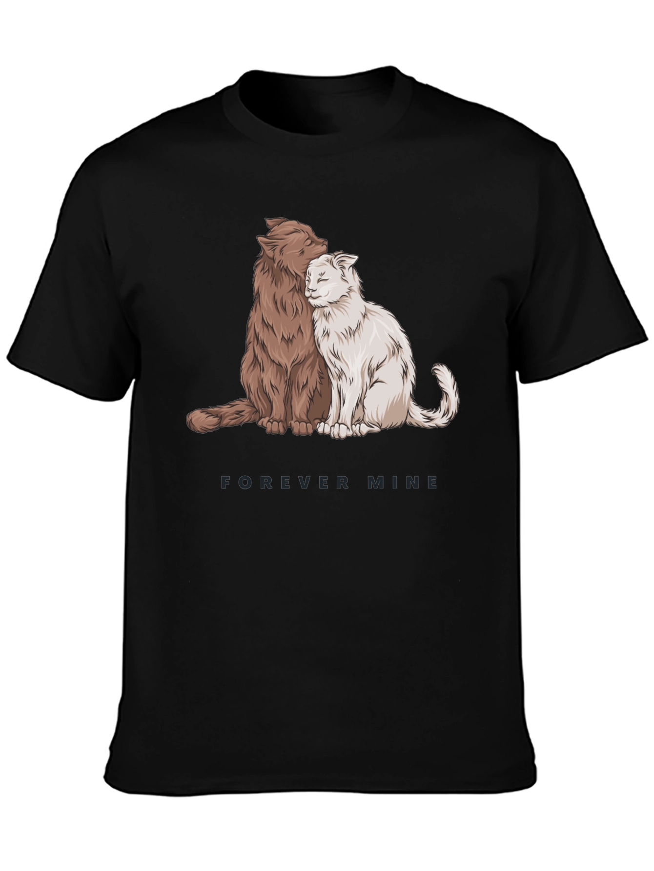 Forever Mine Cat Graphic T-Shirt