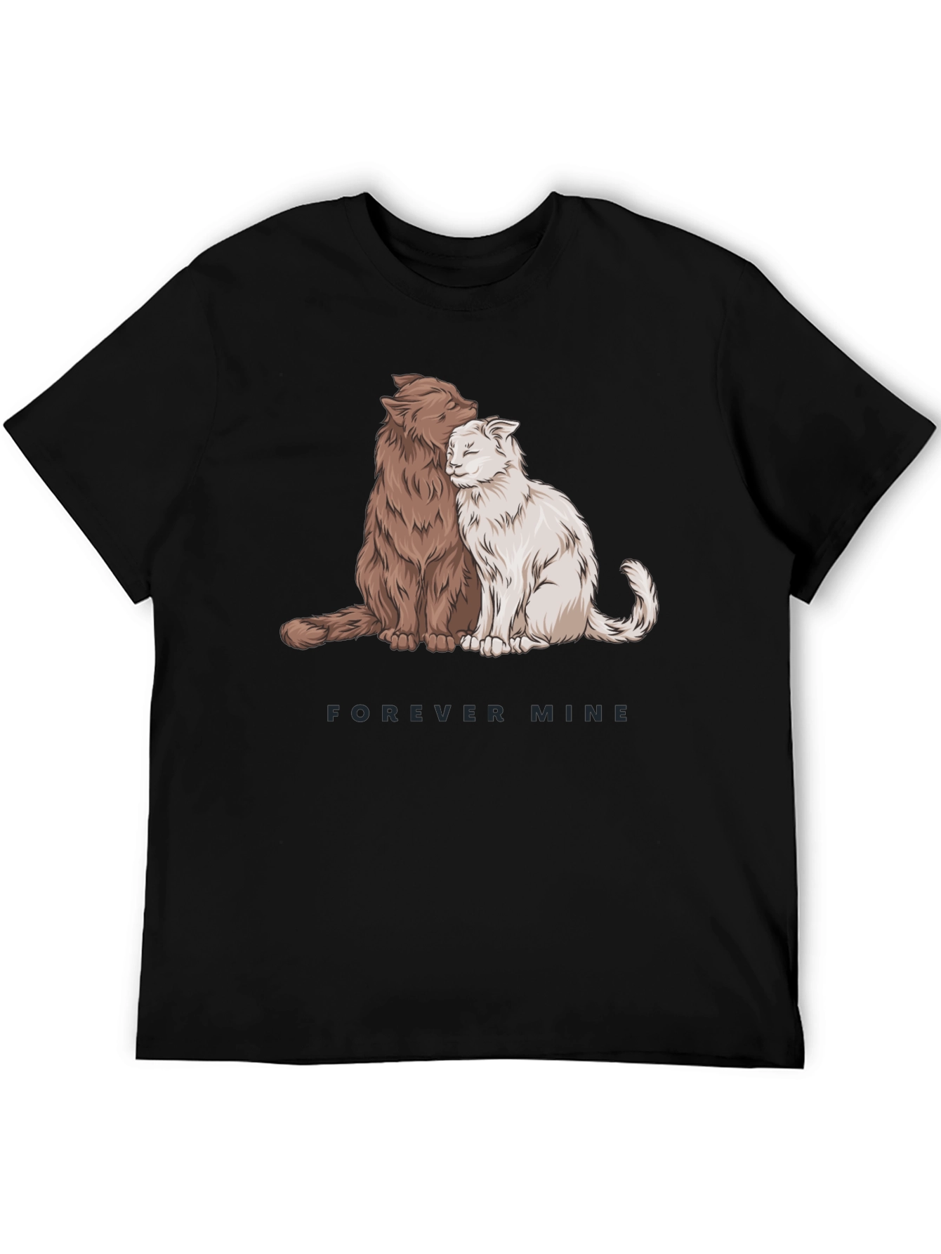Forever Mine Cat Graphic T-Shirt