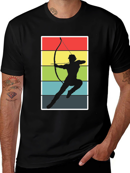 Archery Retro Graphic Tee - Classic Style