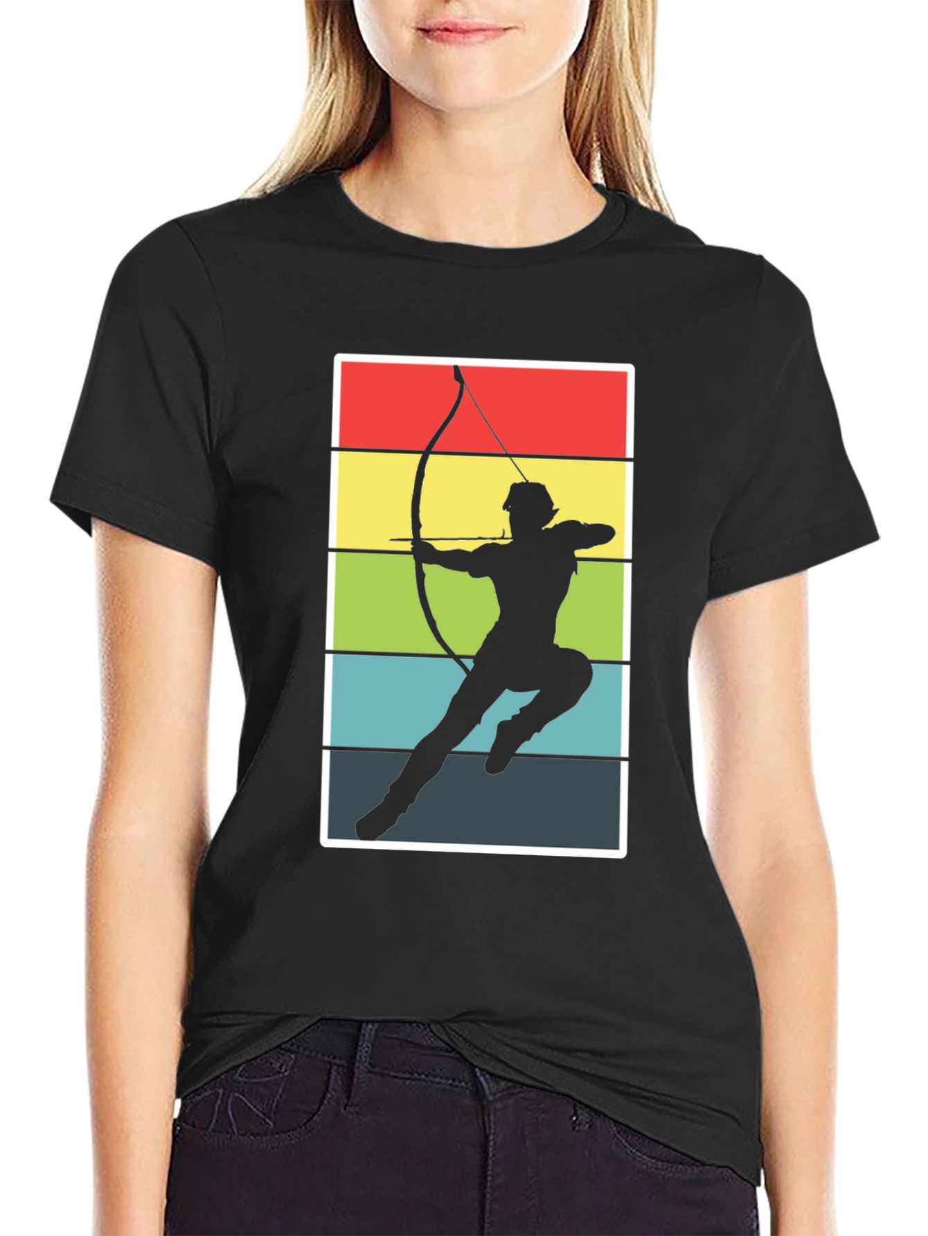 Archery Retro Graphic Tee - Classic Style