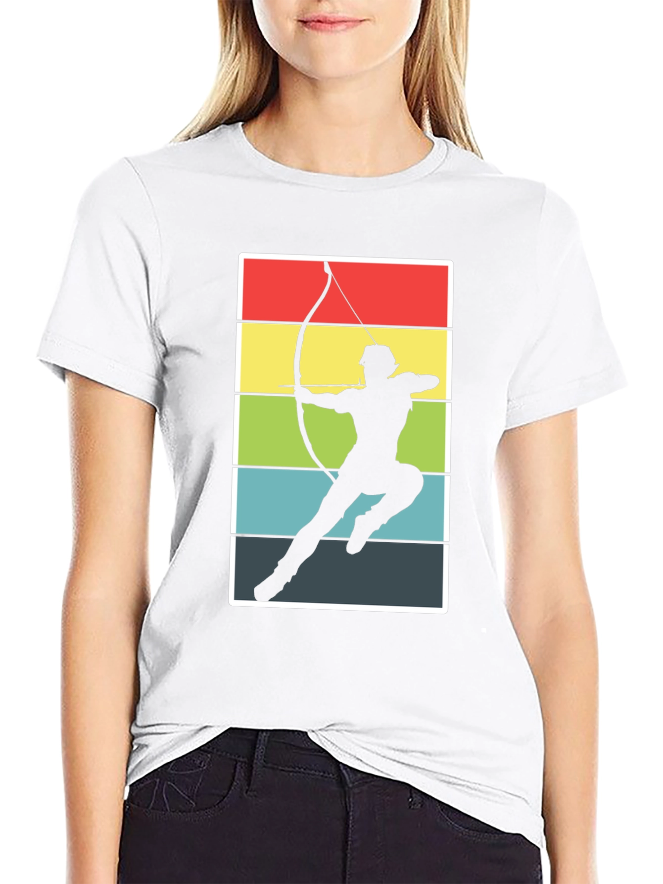 Archery Retro Graphic Tee - Classic Style