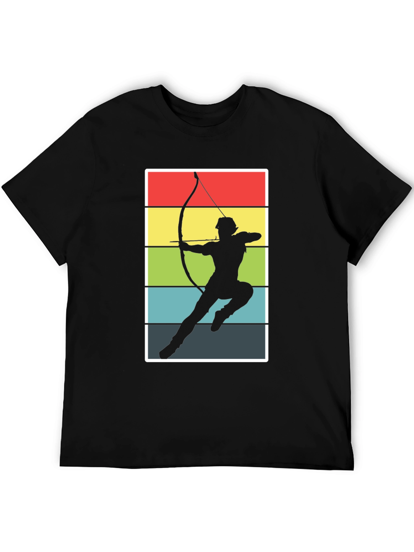Archery Retro Graphic Tee - Classic Style