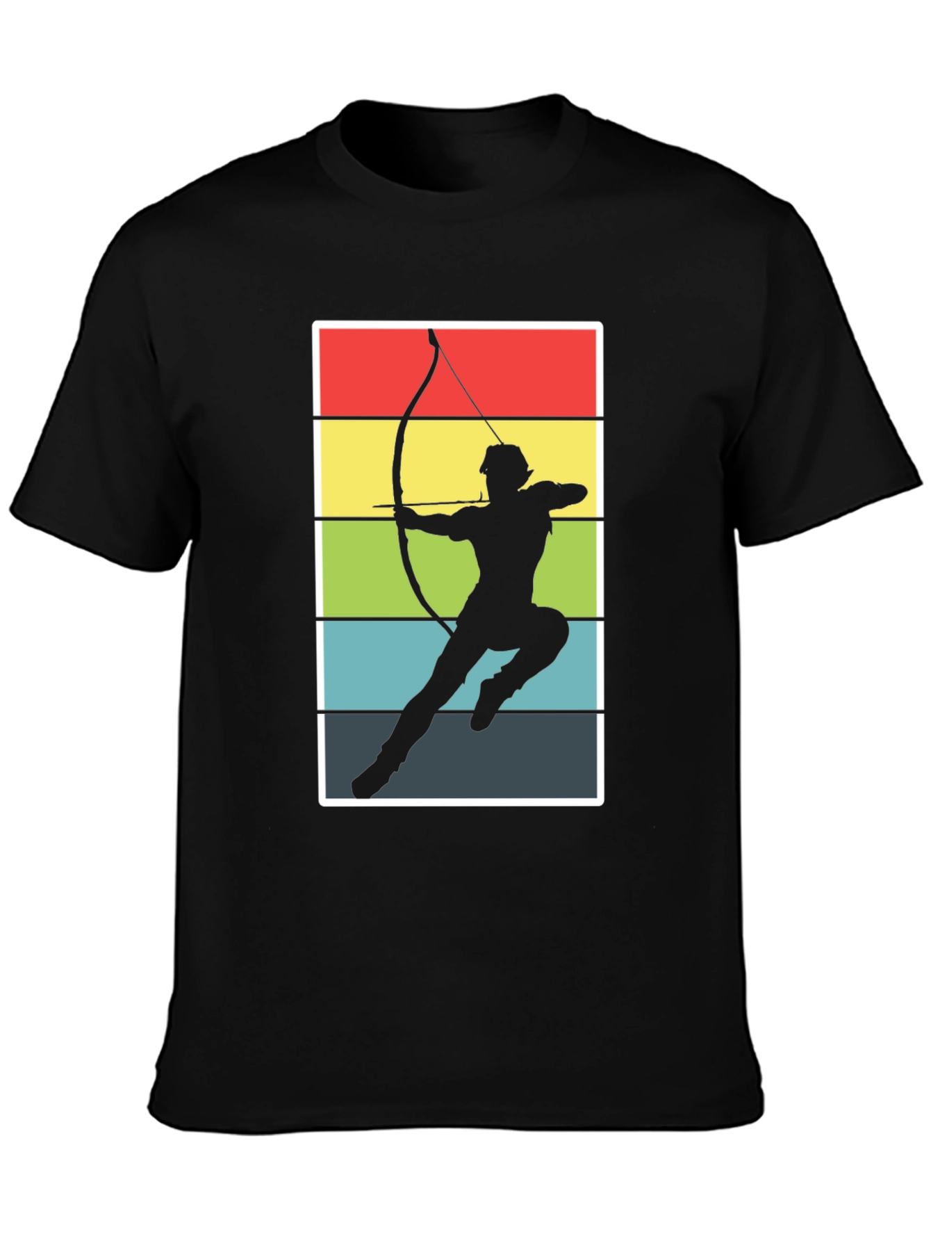 Archery Retro Graphic Tee - Classic Style
