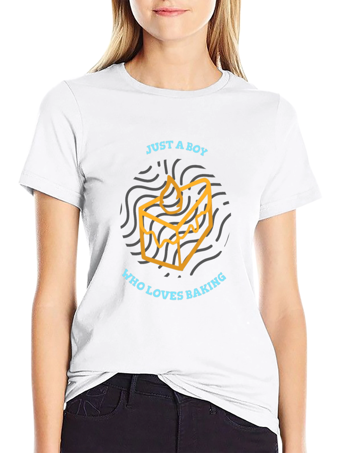 Just A Boy Who Loves Baking T-Shirt