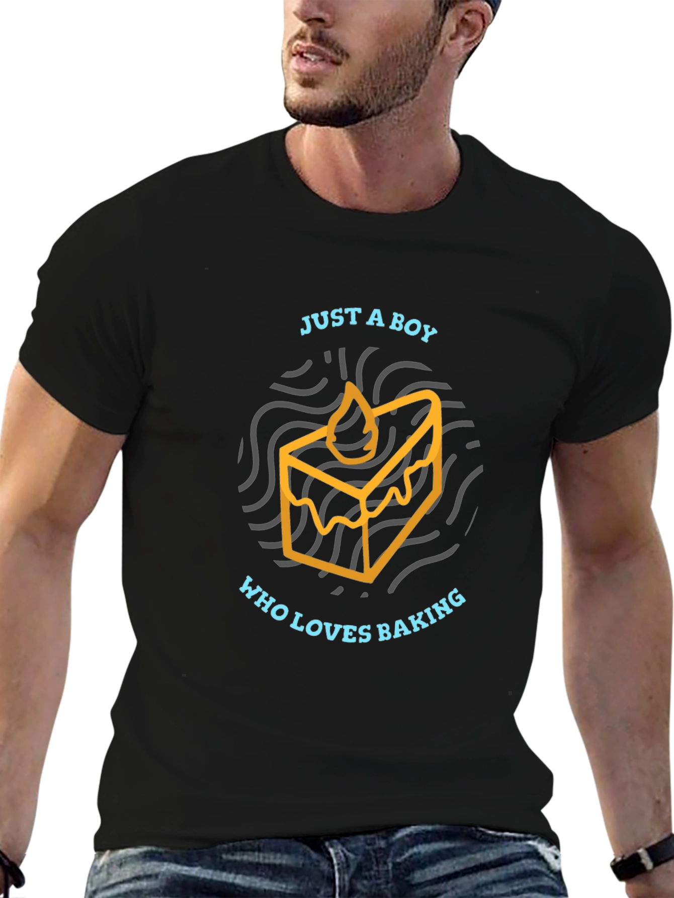 Just A Boy Who Loves Baking T-Shirt
