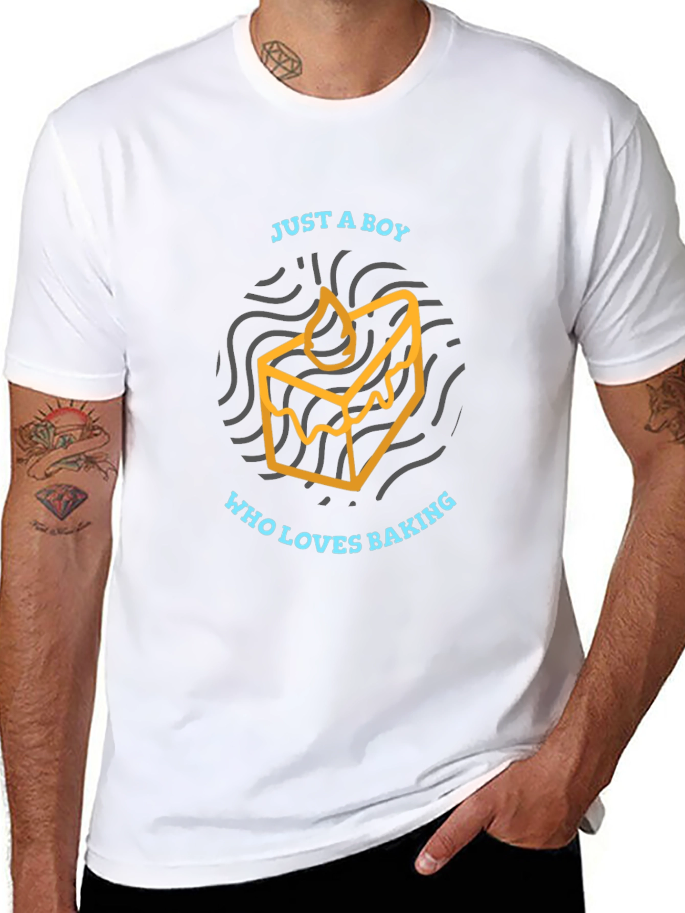 Just A Boy Who Loves Baking T-Shirt