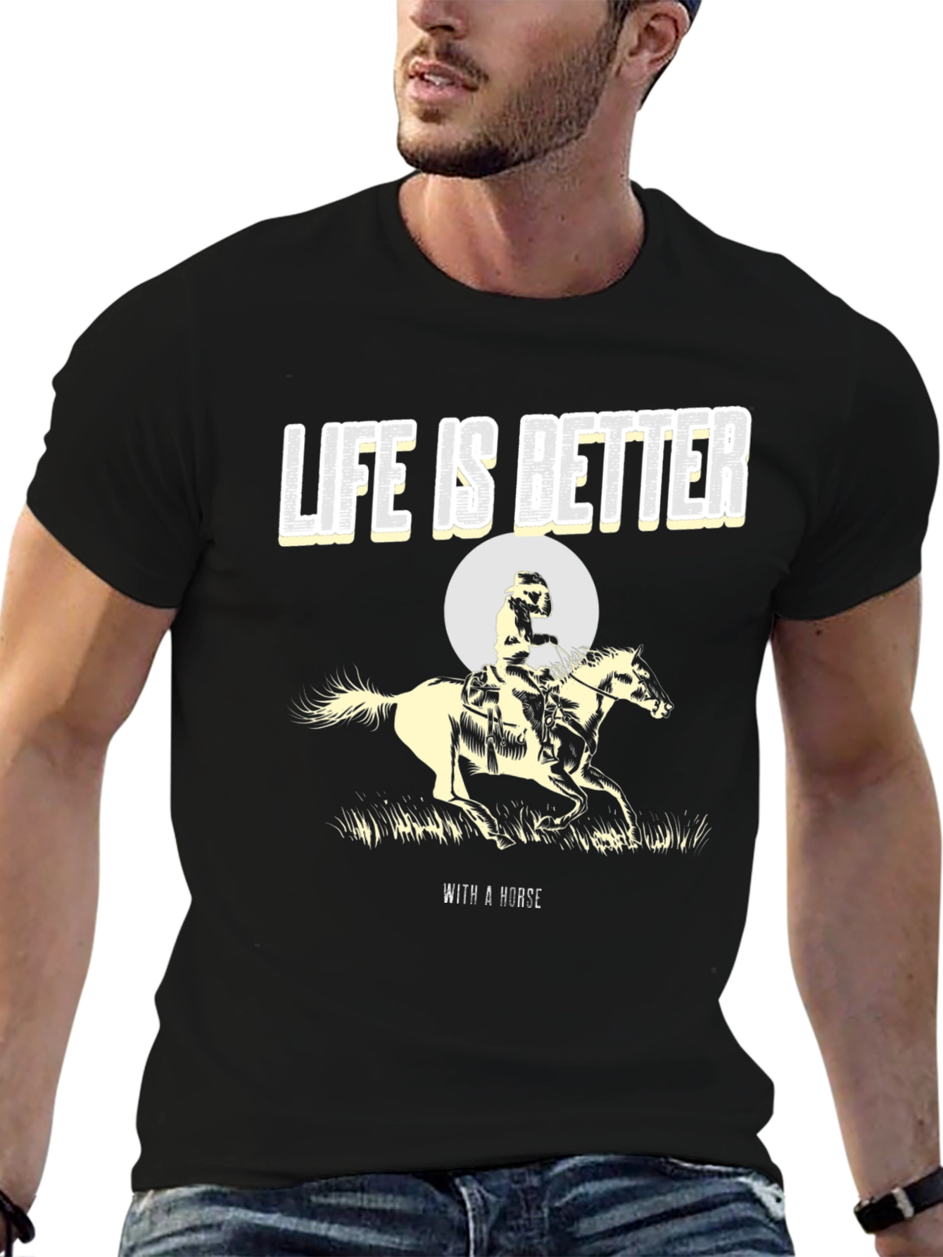Life is Better with a Horse Graphic Tee