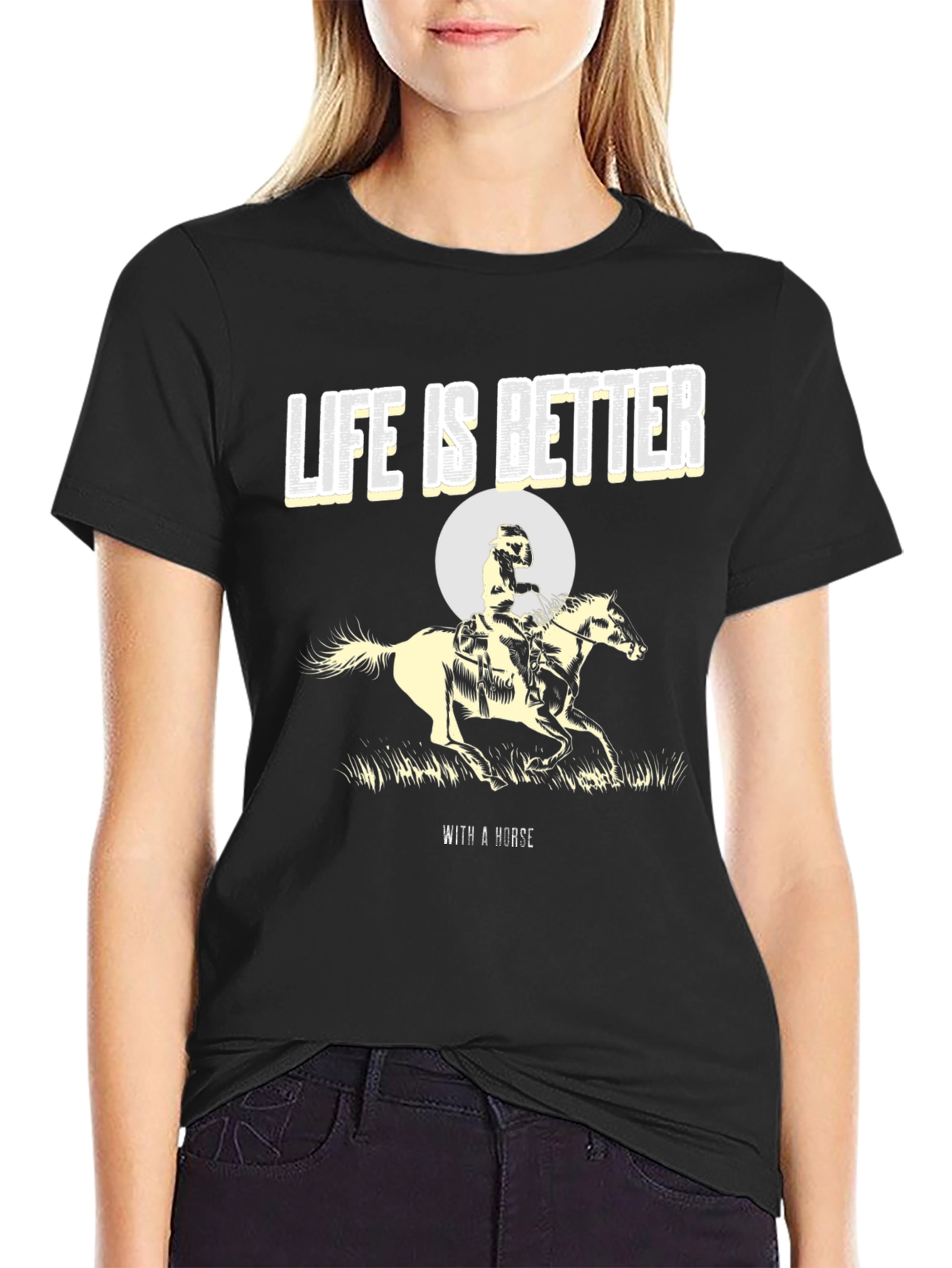 Life is Better with a Horse Graphic Tee
