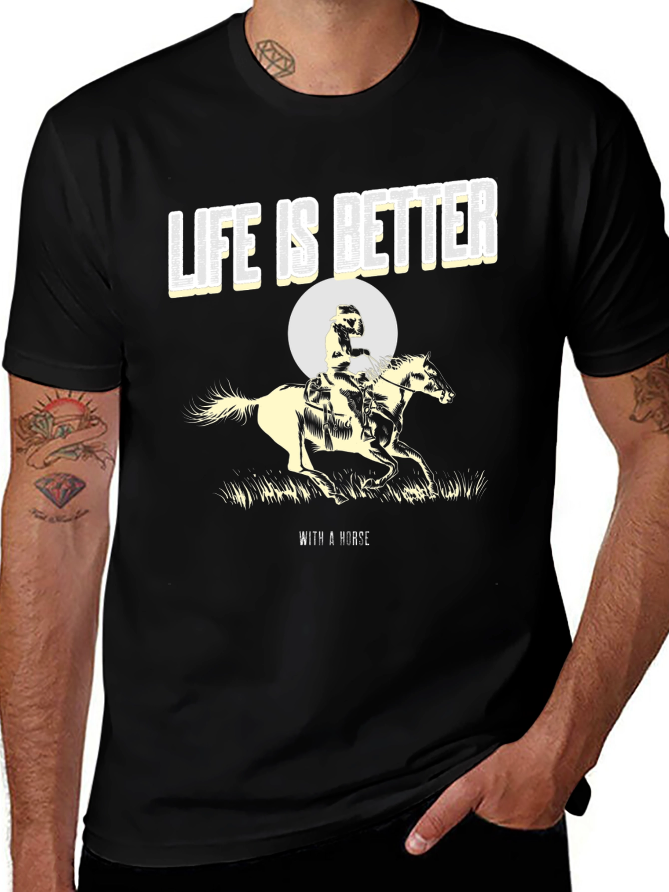 Life is Better with a Horse Graphic Tee