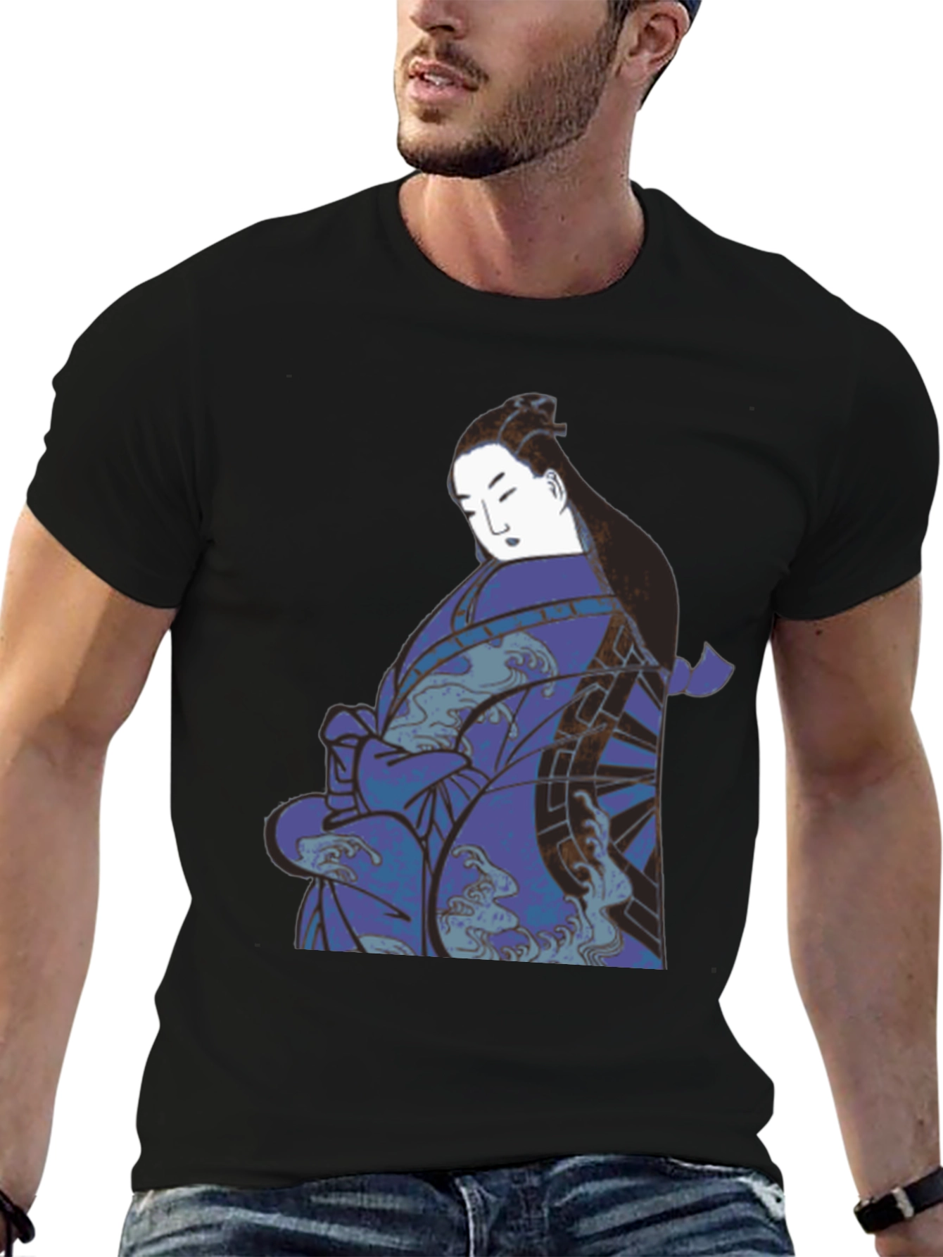 Japanese Art T-Shirt - Black