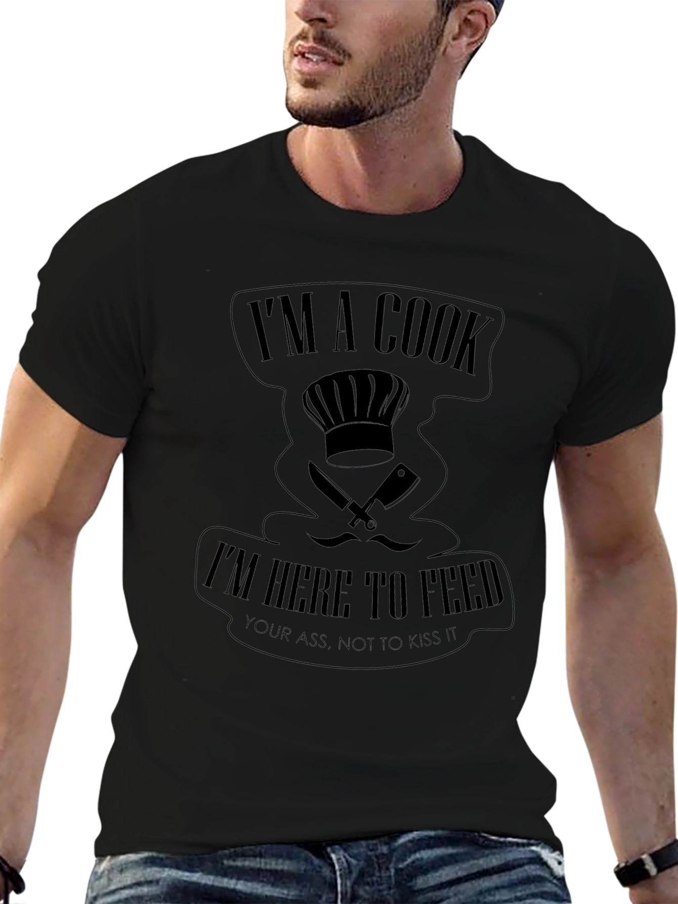 Im A Cook Funny Graphic Print Tee