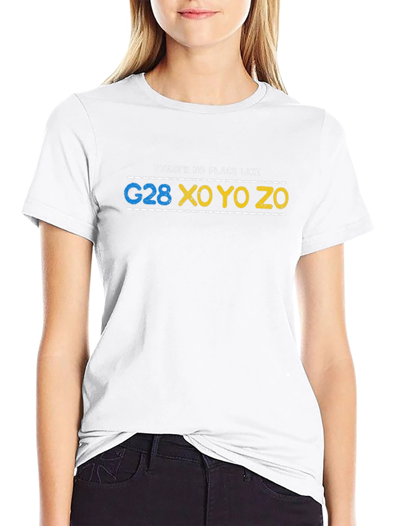 G28 XO YO ZO T-Shirt - Funny Geography Tee