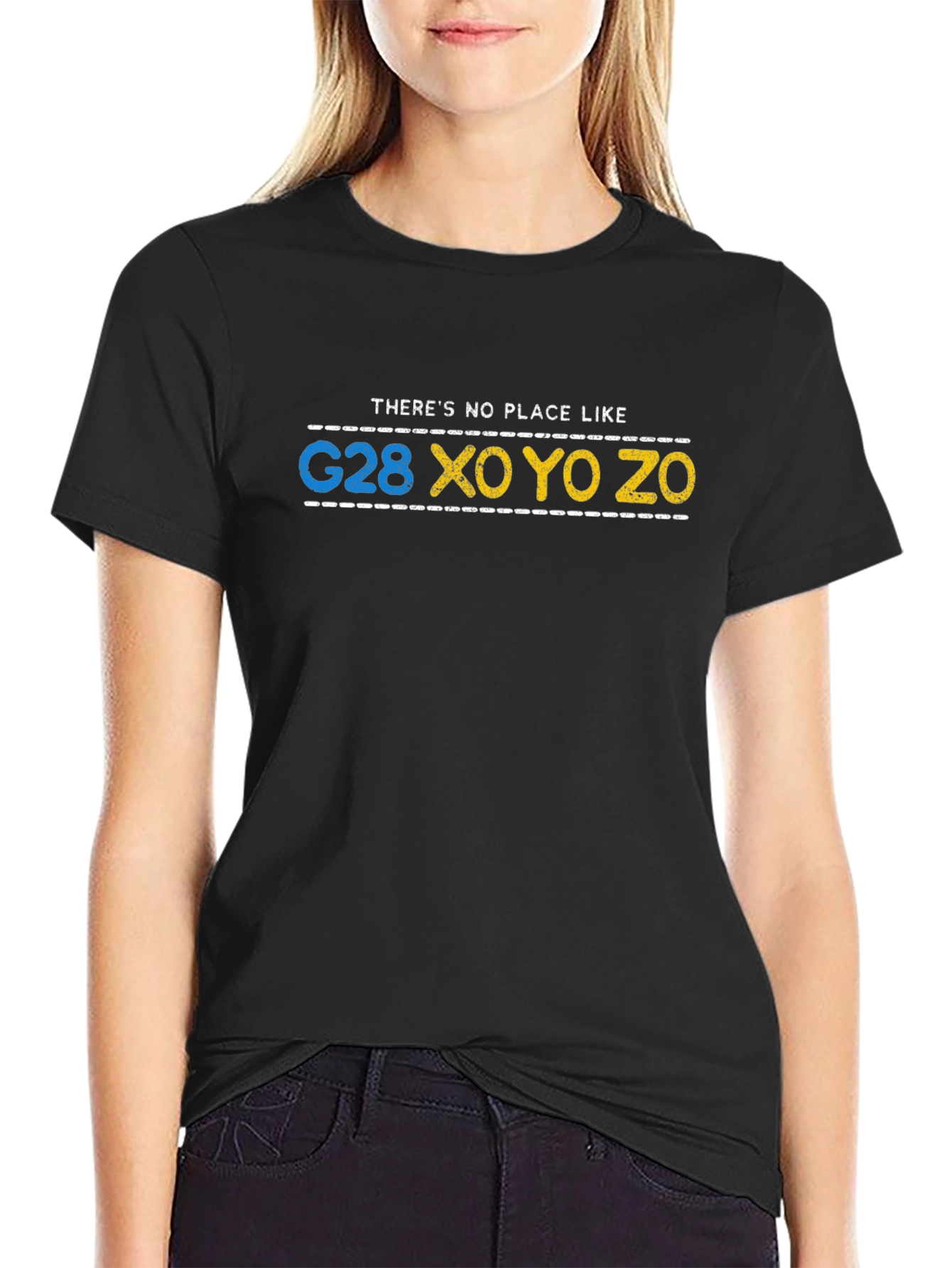 G28 XO YO ZO T-Shirt - Funny Geography Tee