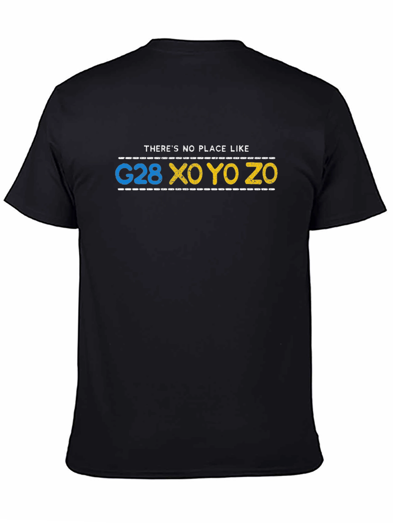 G28 XO YO ZO T-Shirt - Funny Geography Tee
