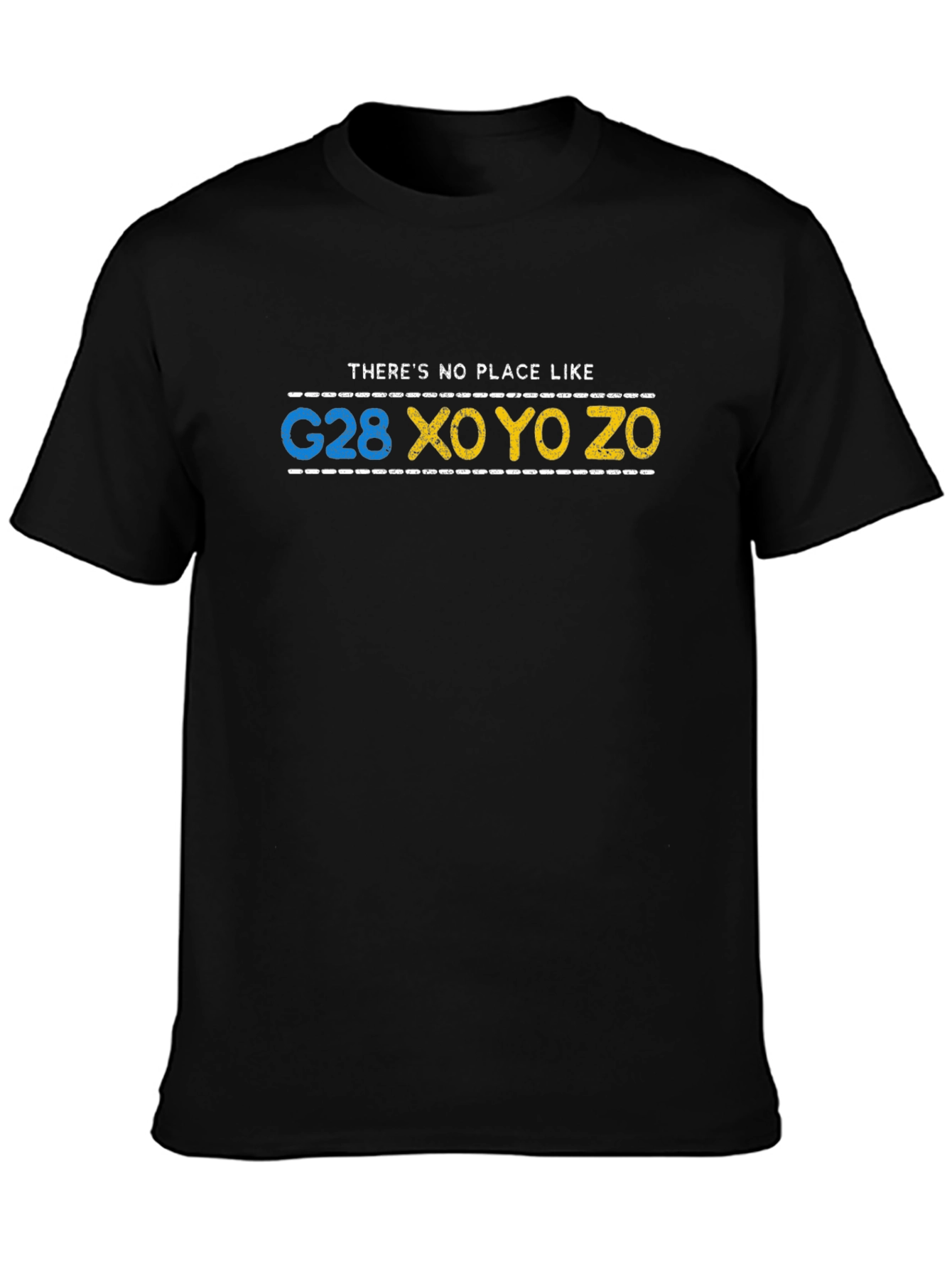 G28 XO YO ZO T-Shirt - Funny Geography Tee