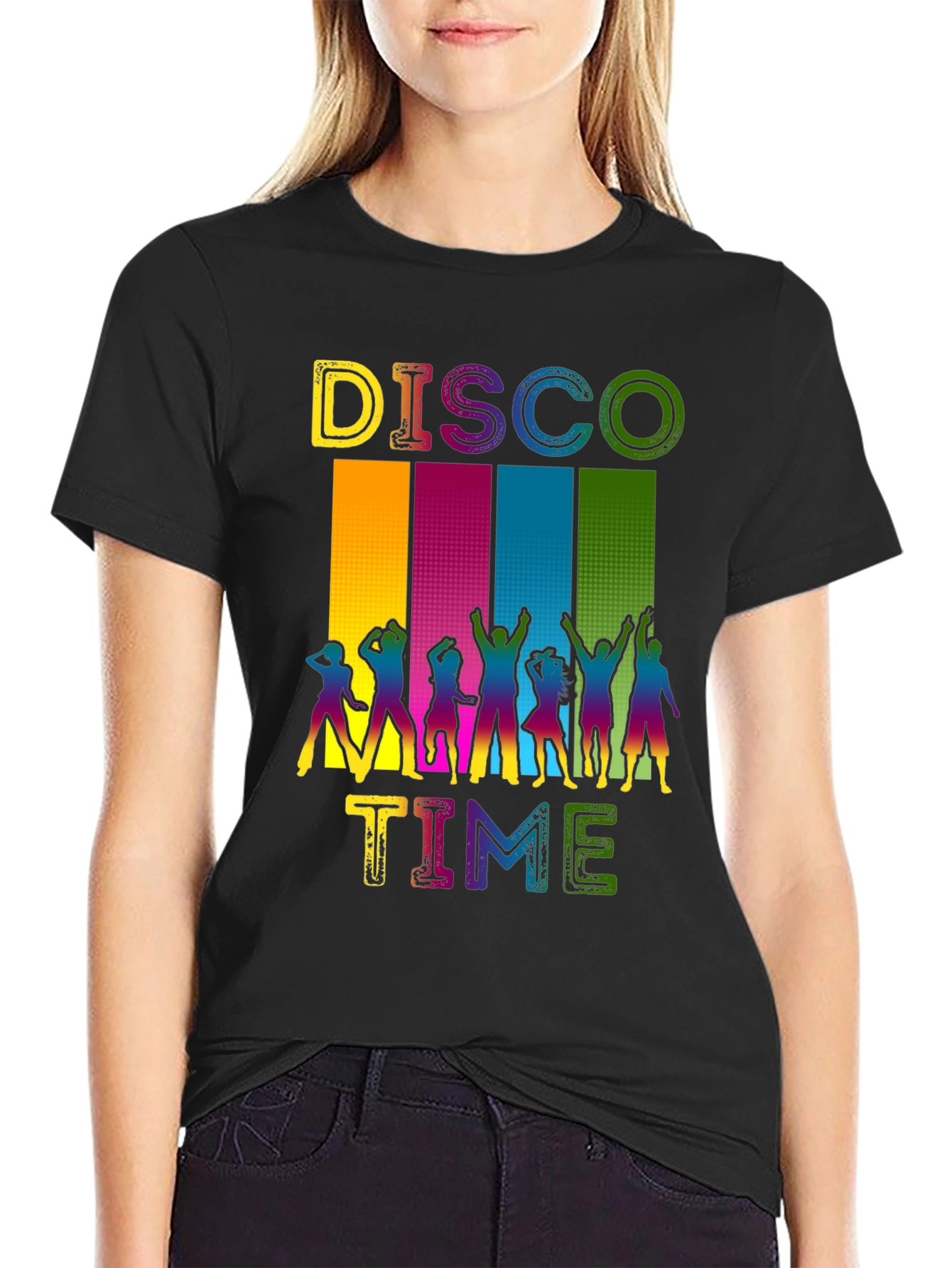Retro Disco Time Graphic Tee - Party Ready!