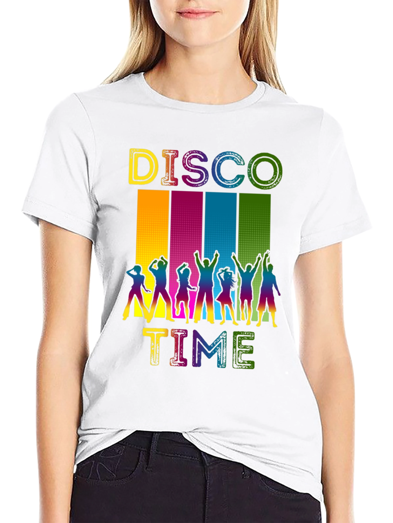 Retro Disco Time Graphic Tee - Party Ready!