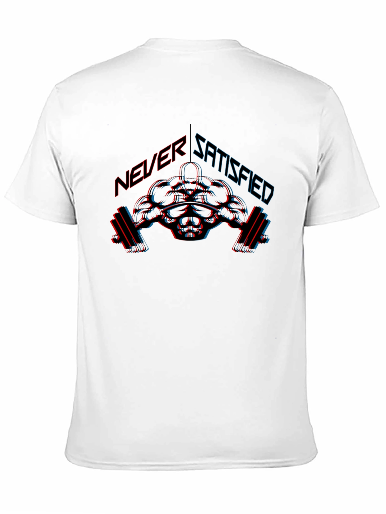 Never Satisfied Graphic T-Shirt