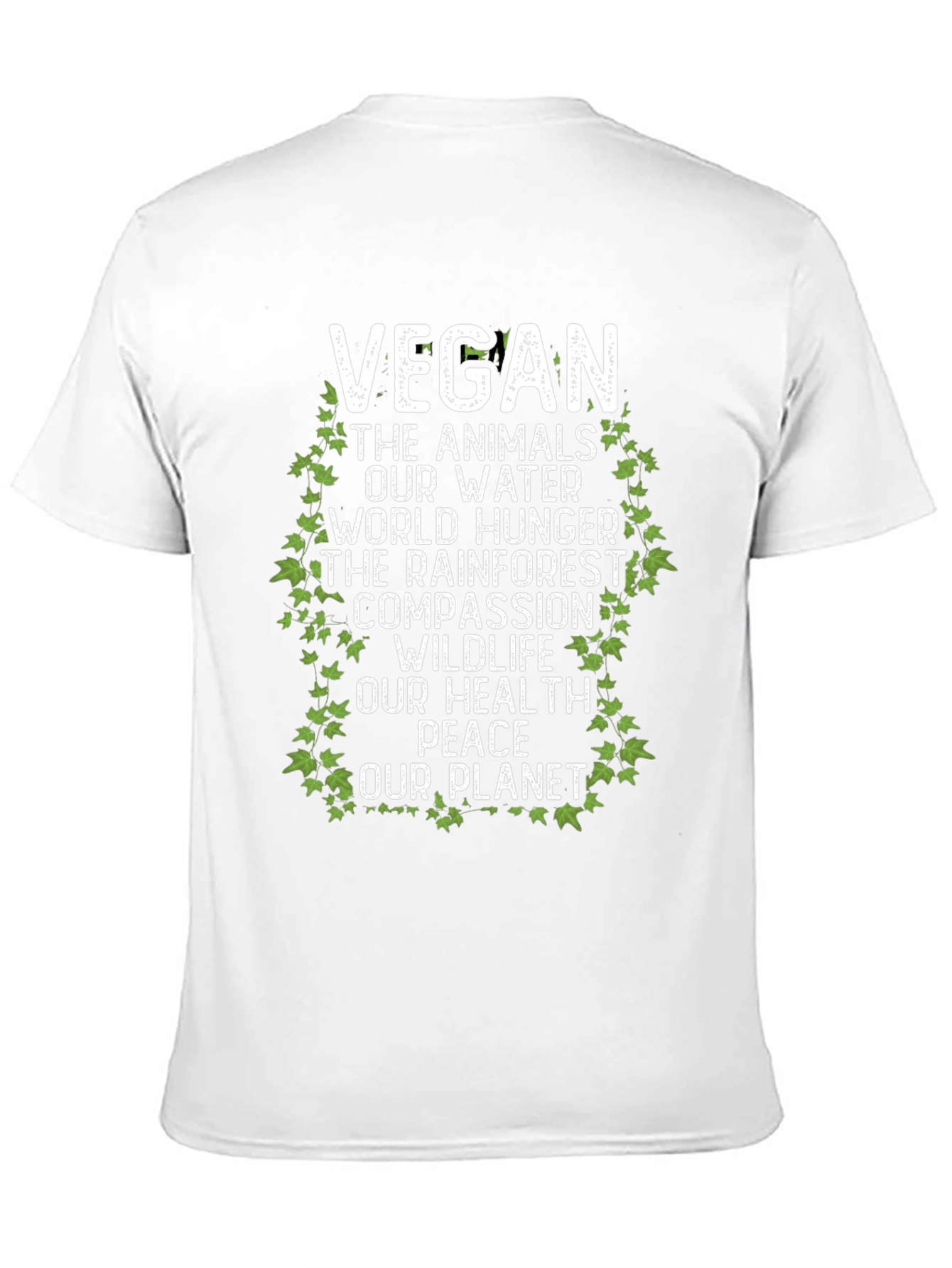 Vegan T-Shirt - Animals Water Planet