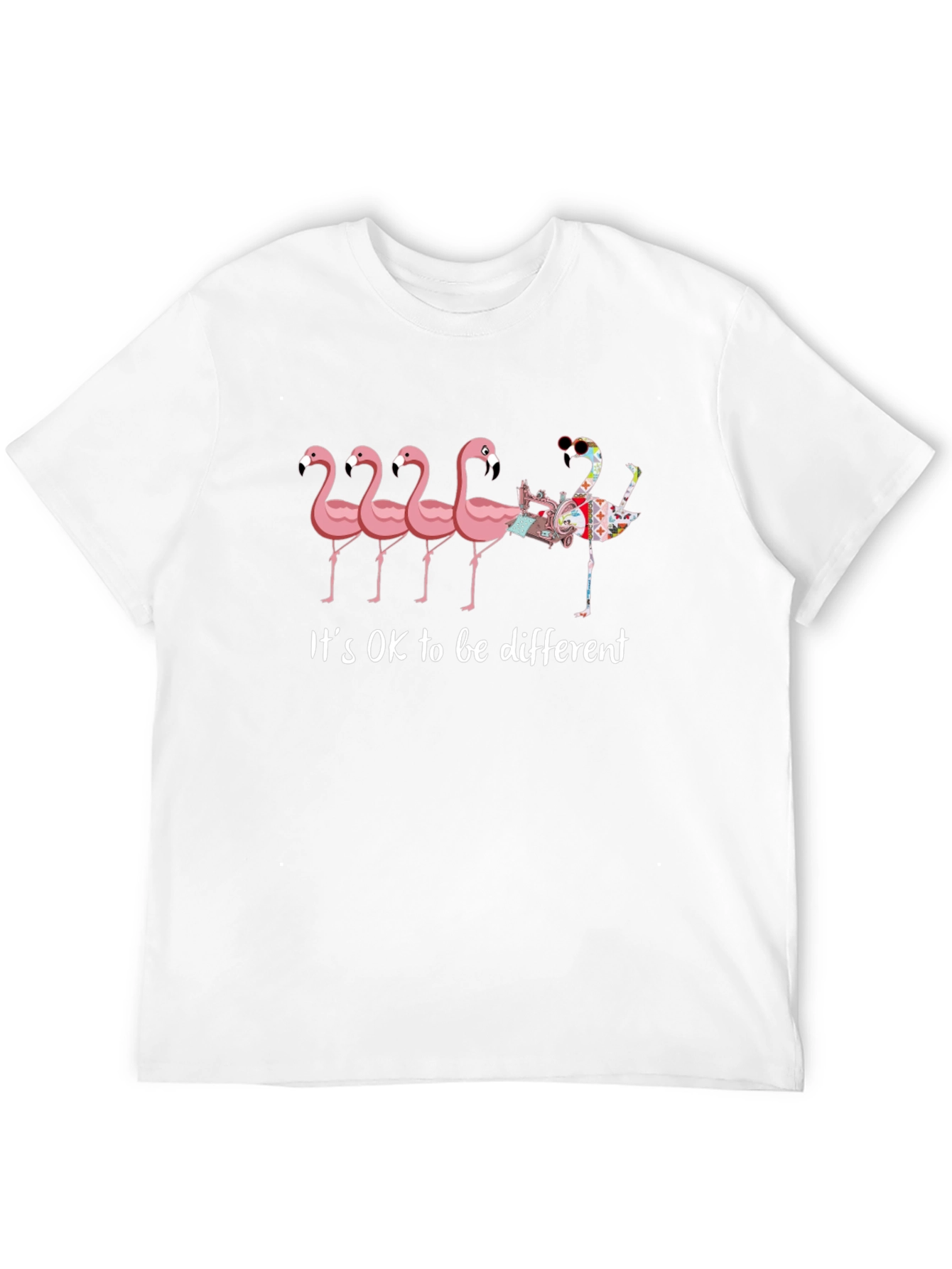 Its OK to be Different Flamingo T-Shirt