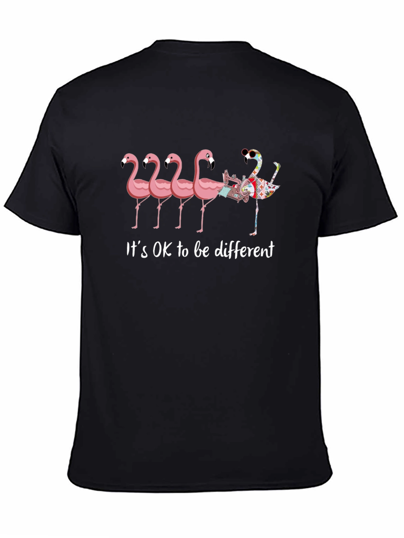 Its OK to be Different Flamingo T-Shirt