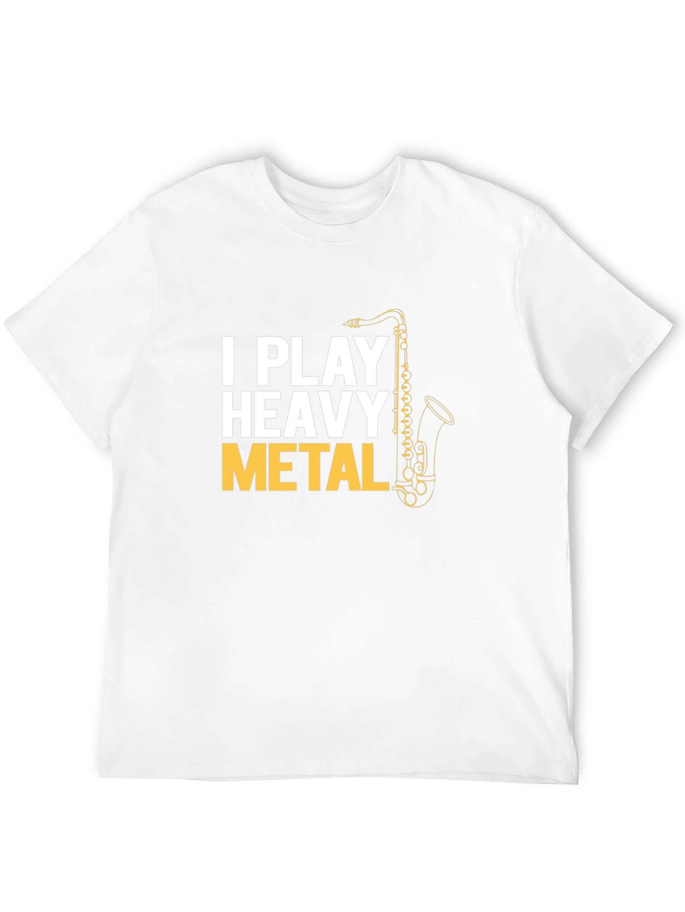 I Play Heavy Metal Saxophone T-Shirt