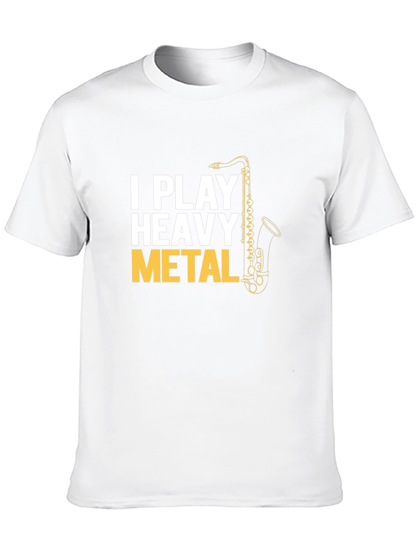 I Play Heavy Metal Saxophone T-Shirt