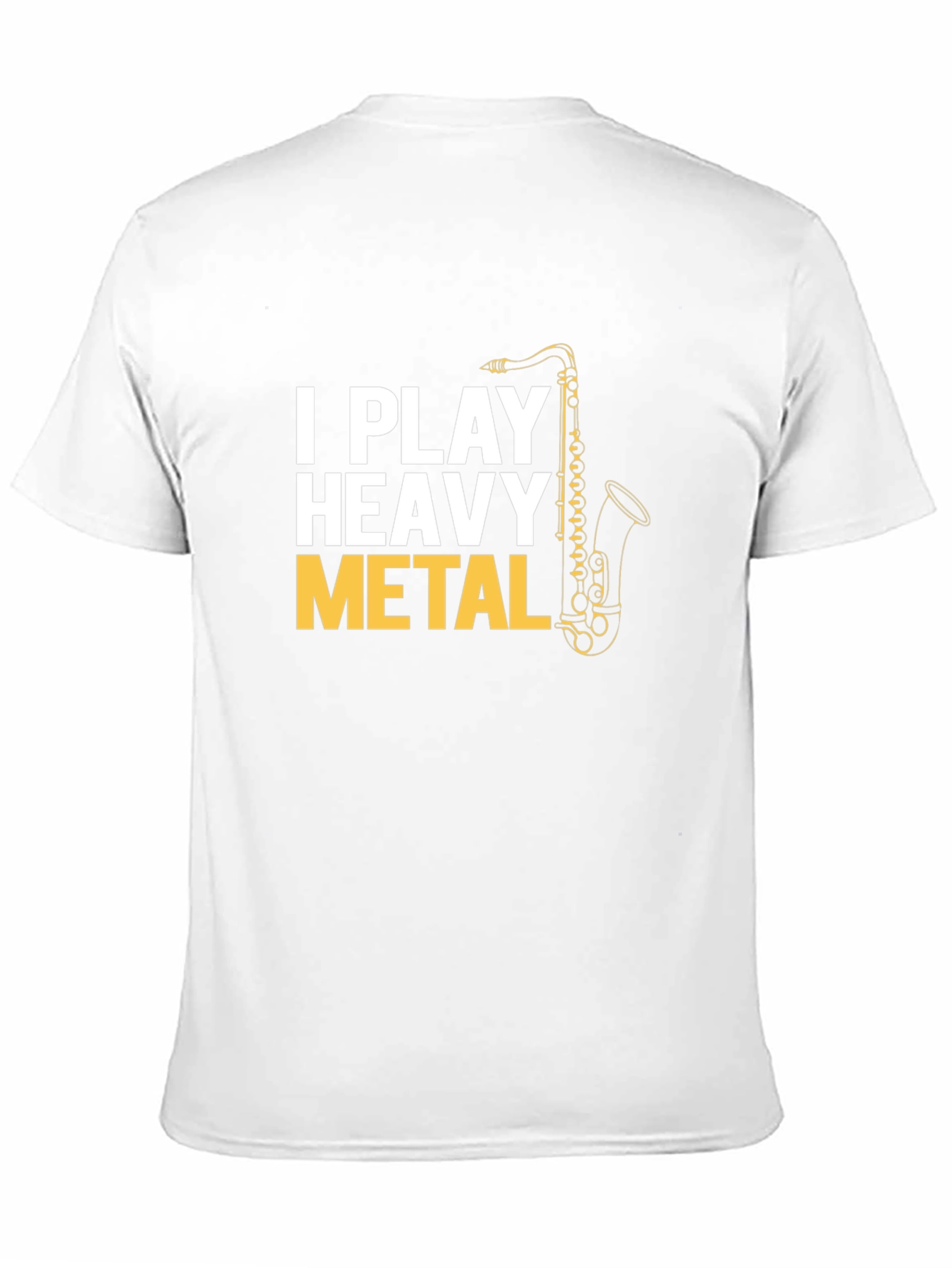I Play Heavy Metal Saxophone T-Shirt