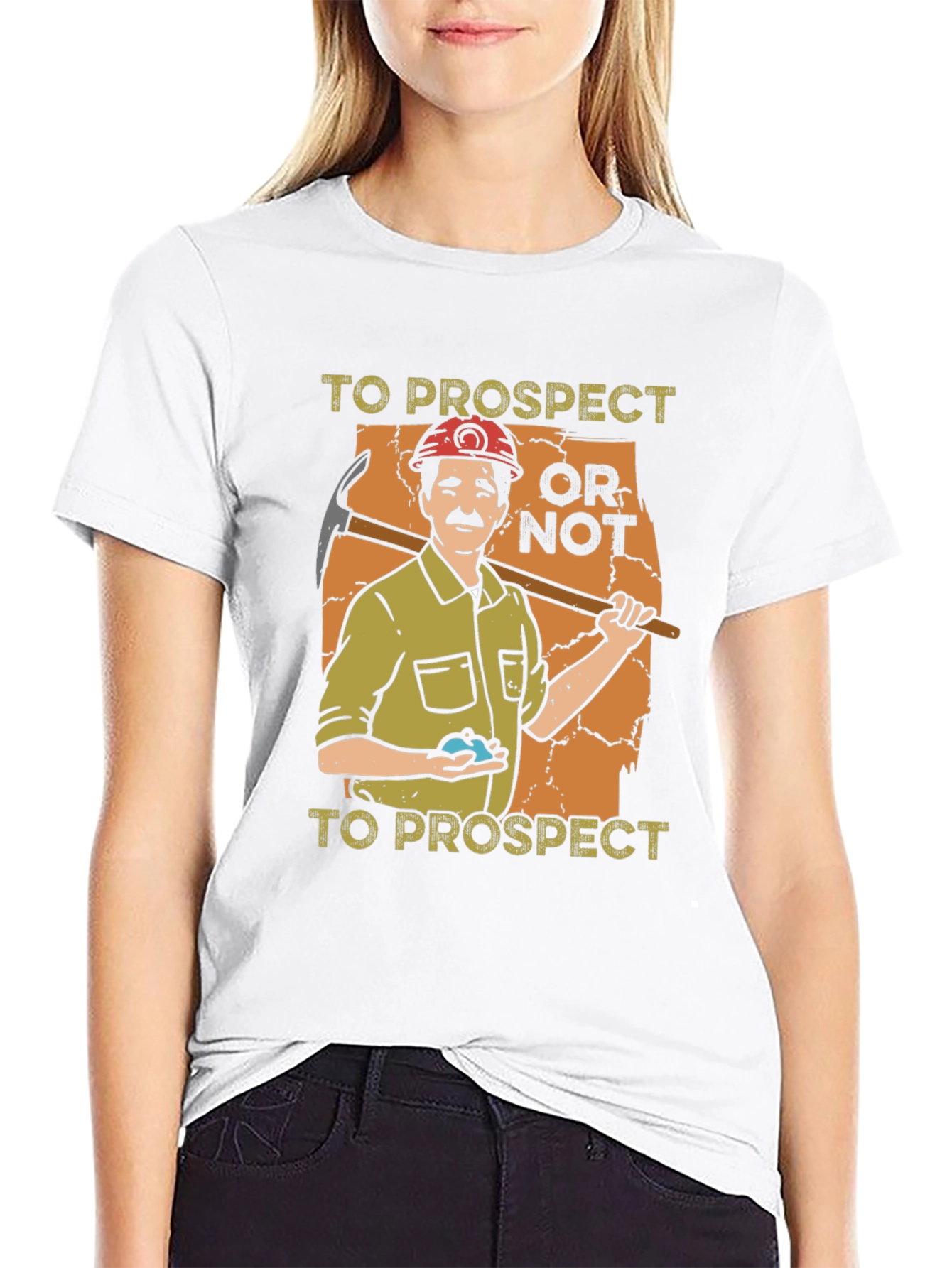 Prospector Graphic T-Shirt: To Prospect or Not!