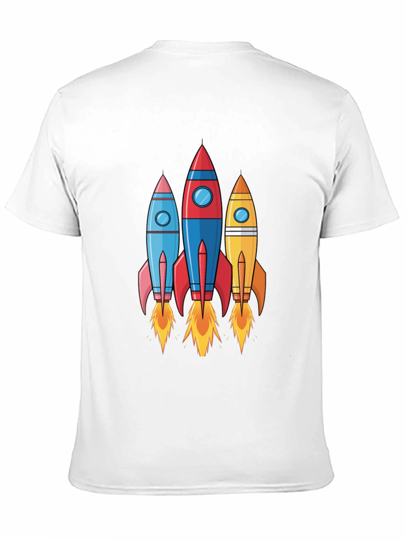 Rocket Launch T-Shirt - Space Adventure Design