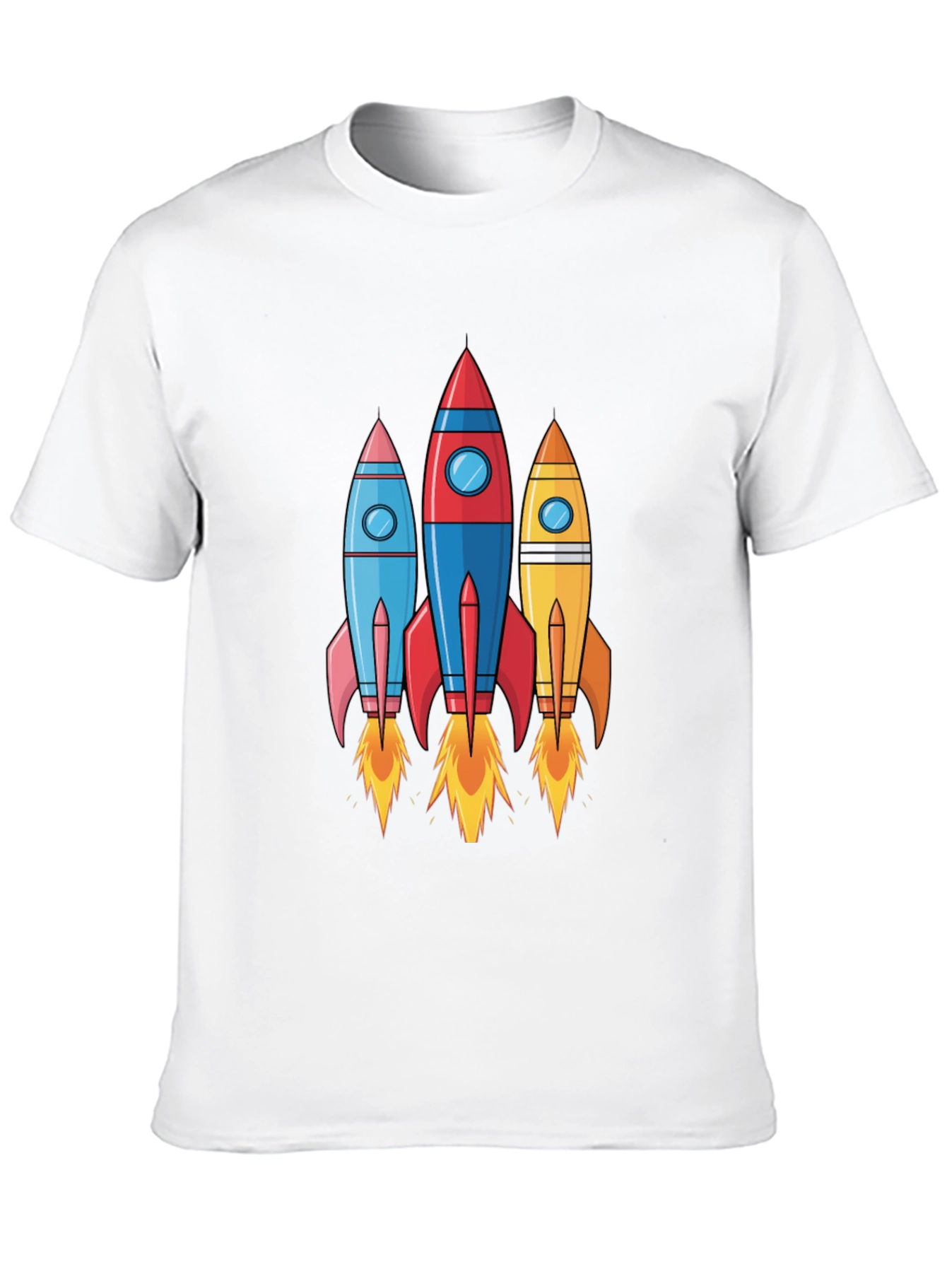 Rocket Launch T-Shirt - Space Adventure Design