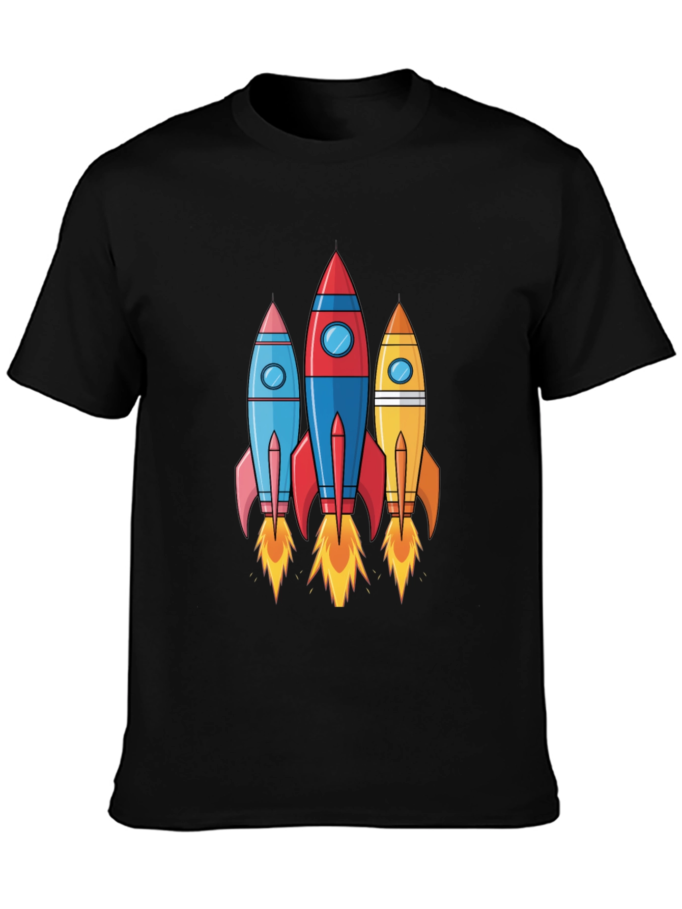 Rocket Launch T-Shirt - Space Adventure Design