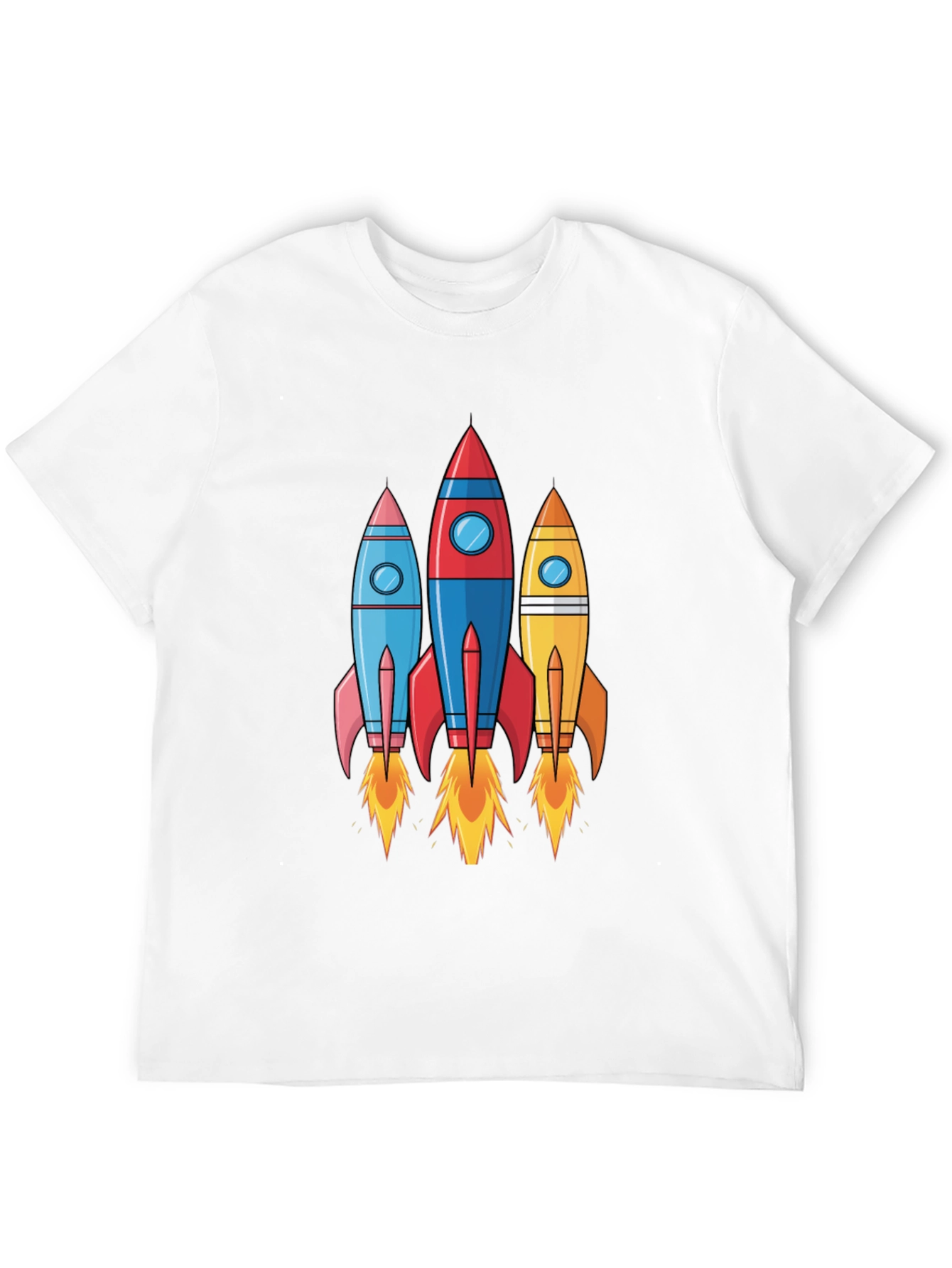 Rocket Launch T-Shirt - Space Adventure Design