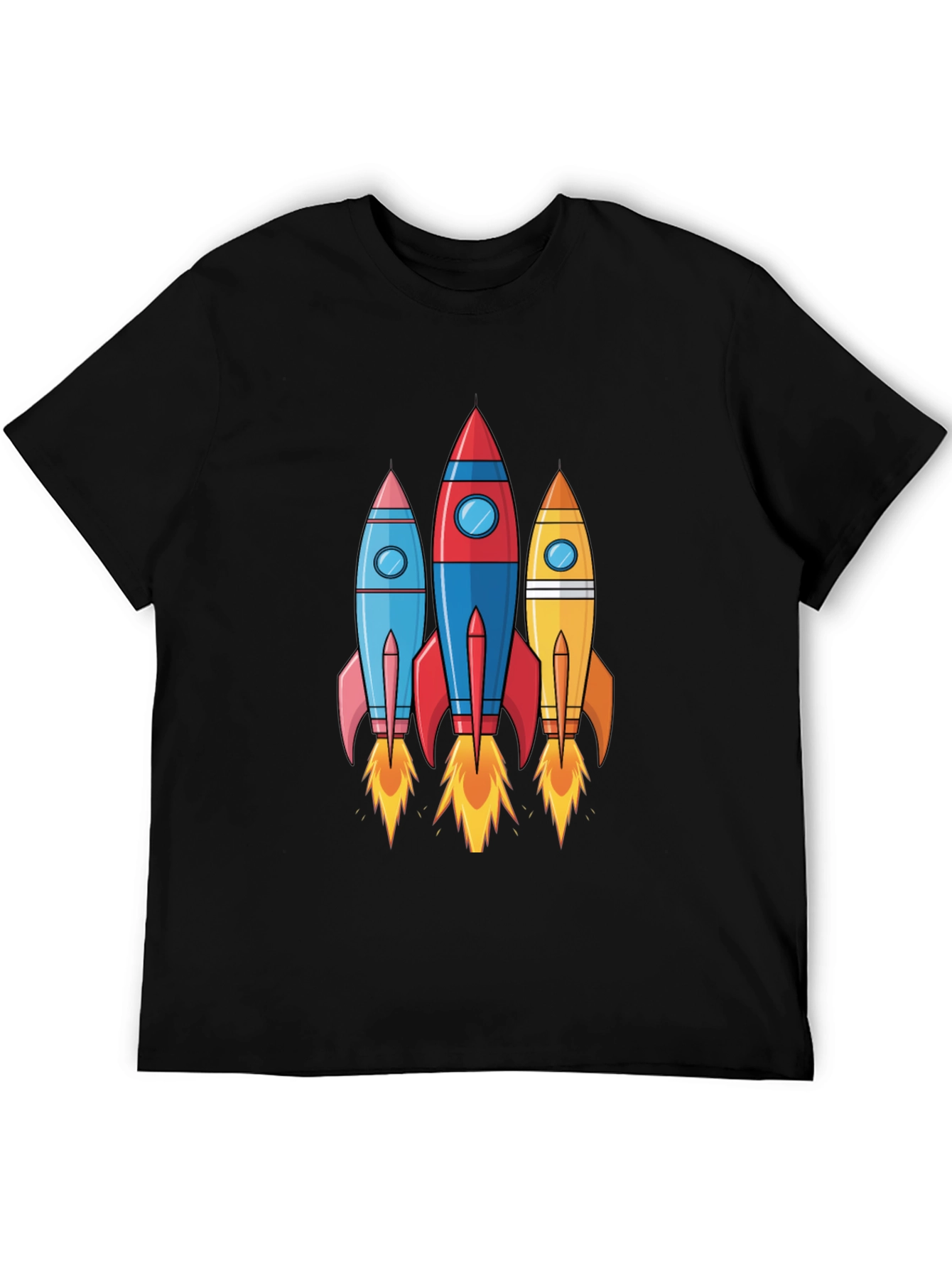 Rocket Launch T-Shirt - Space Adventure Design