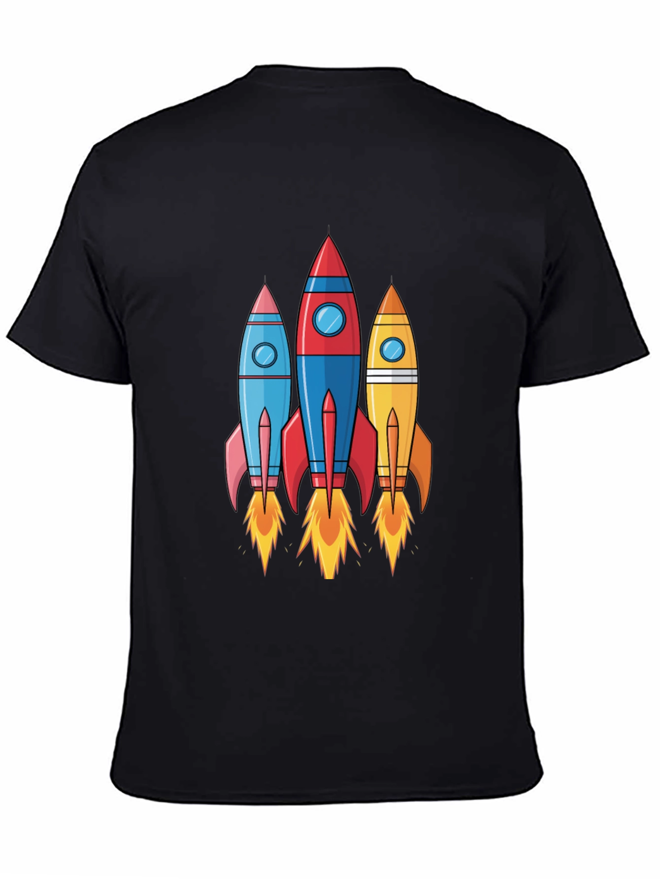Rocket Launch T-Shirt - Space Adventure Design