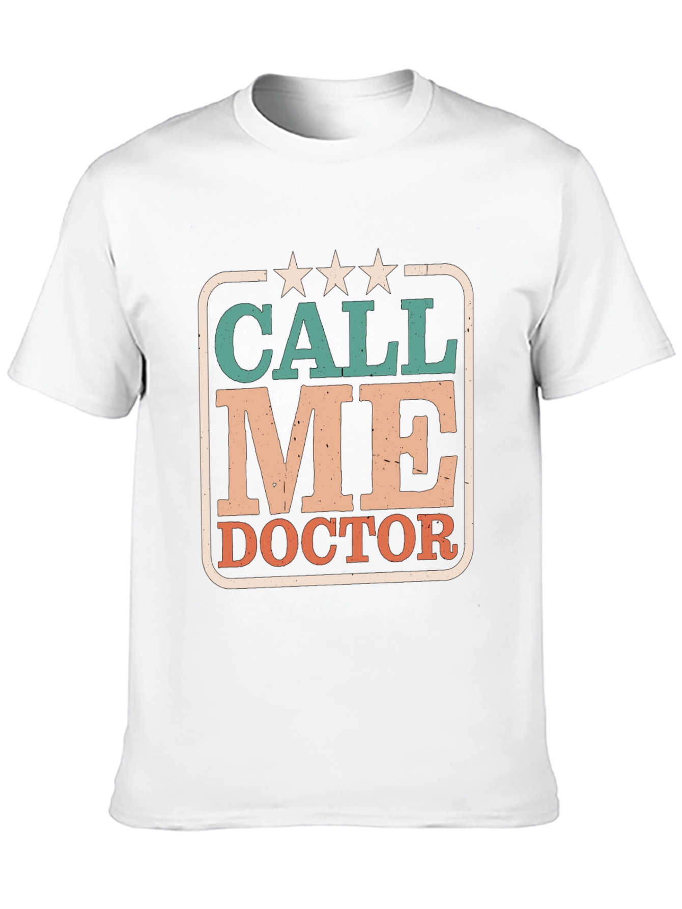 Call Me Doctor Graphic Tee - Black